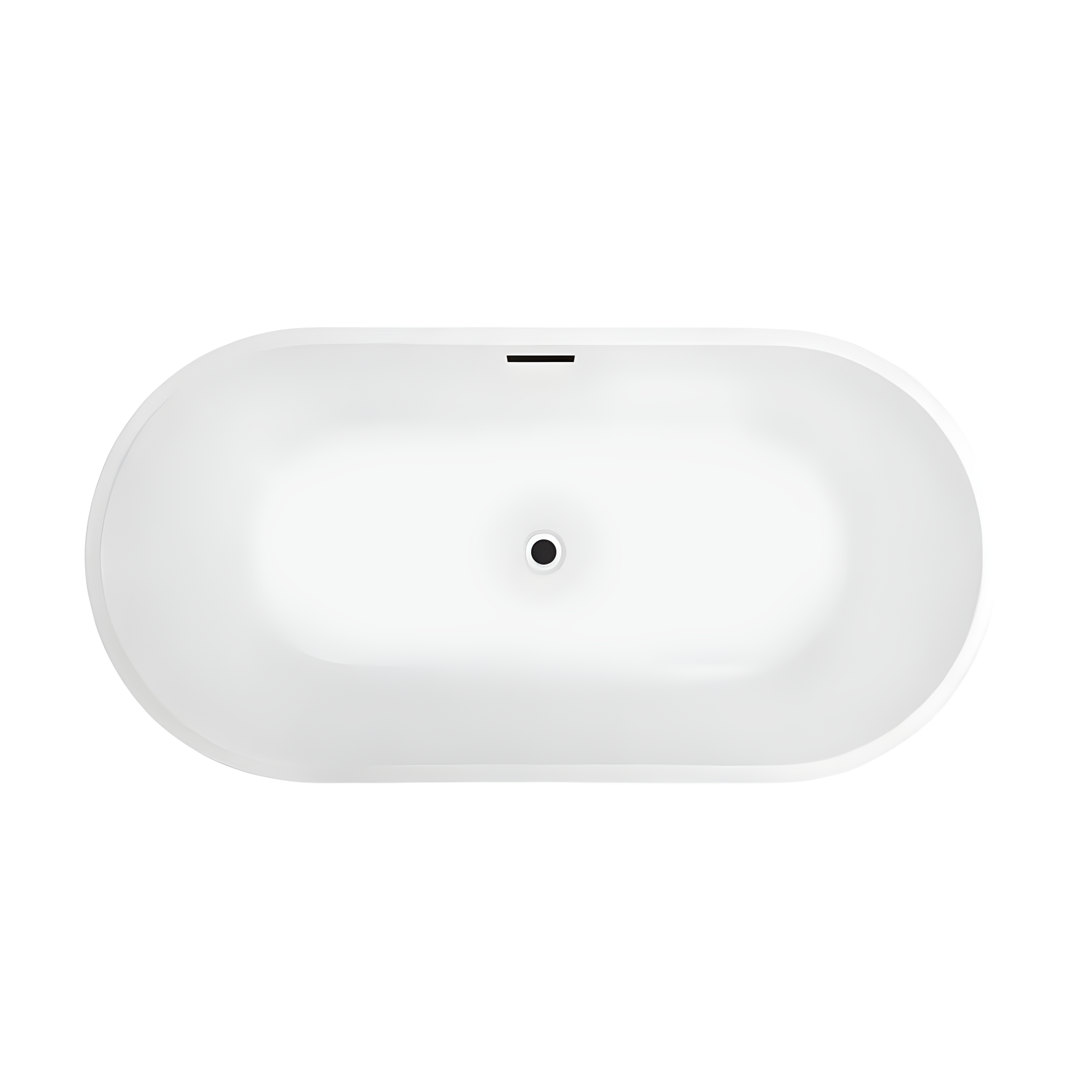 67'' x 32'' Freestanding Soaking Acrylic Bathtub