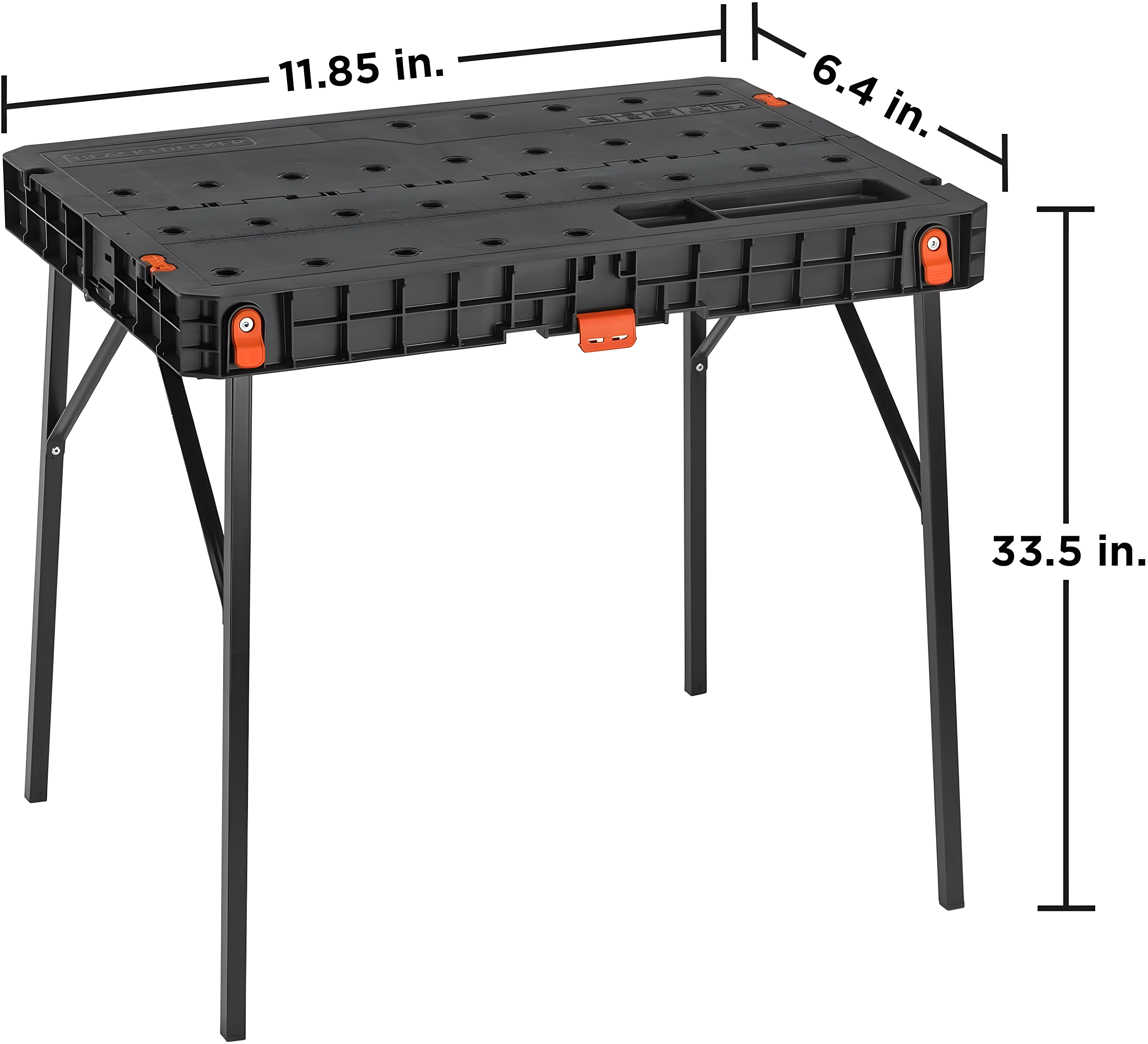 BLACK+DECKER Foldable Workbench, (BDST11552)