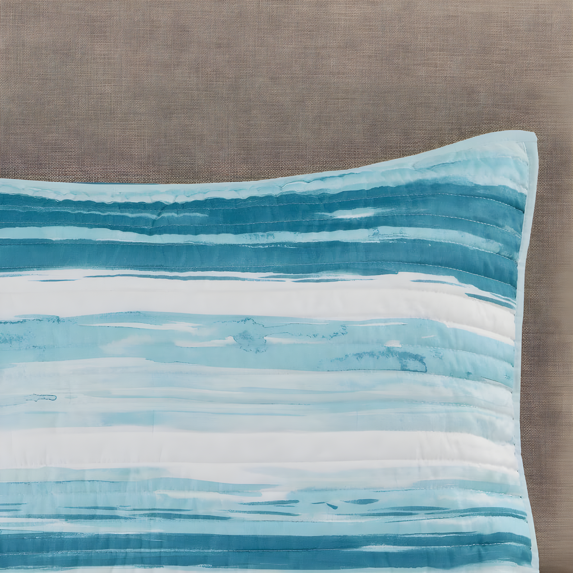 Marina 6 Piece Printed Quilt Set with Throw Pillows