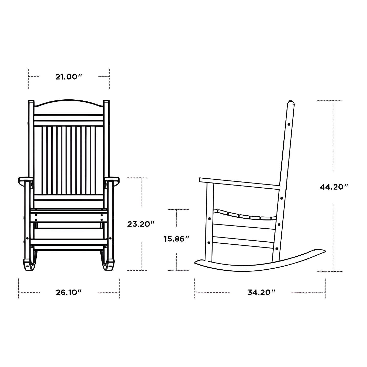 Presidential Rocking Chair