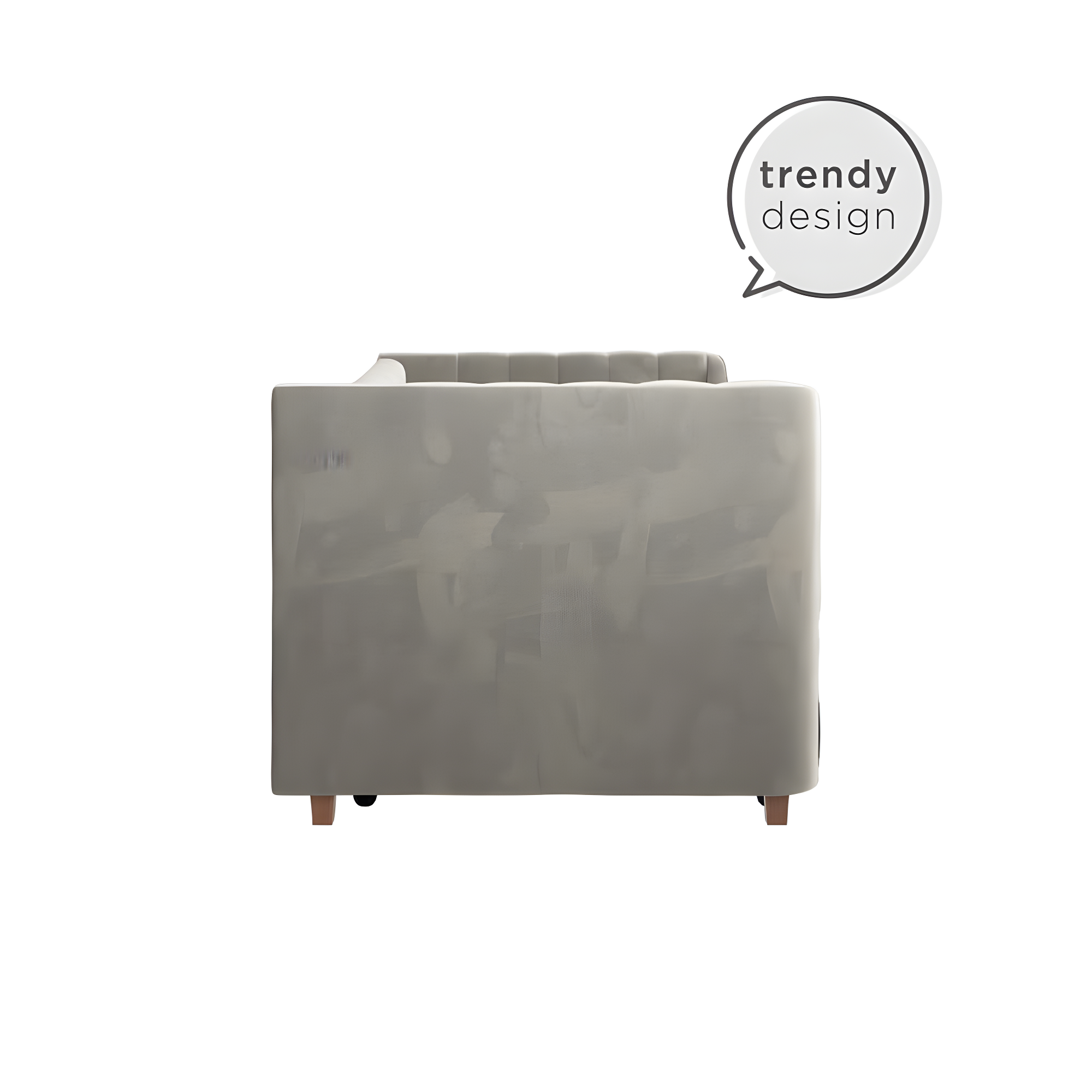 Valentina Twin Upholstered Daybed with Trundle