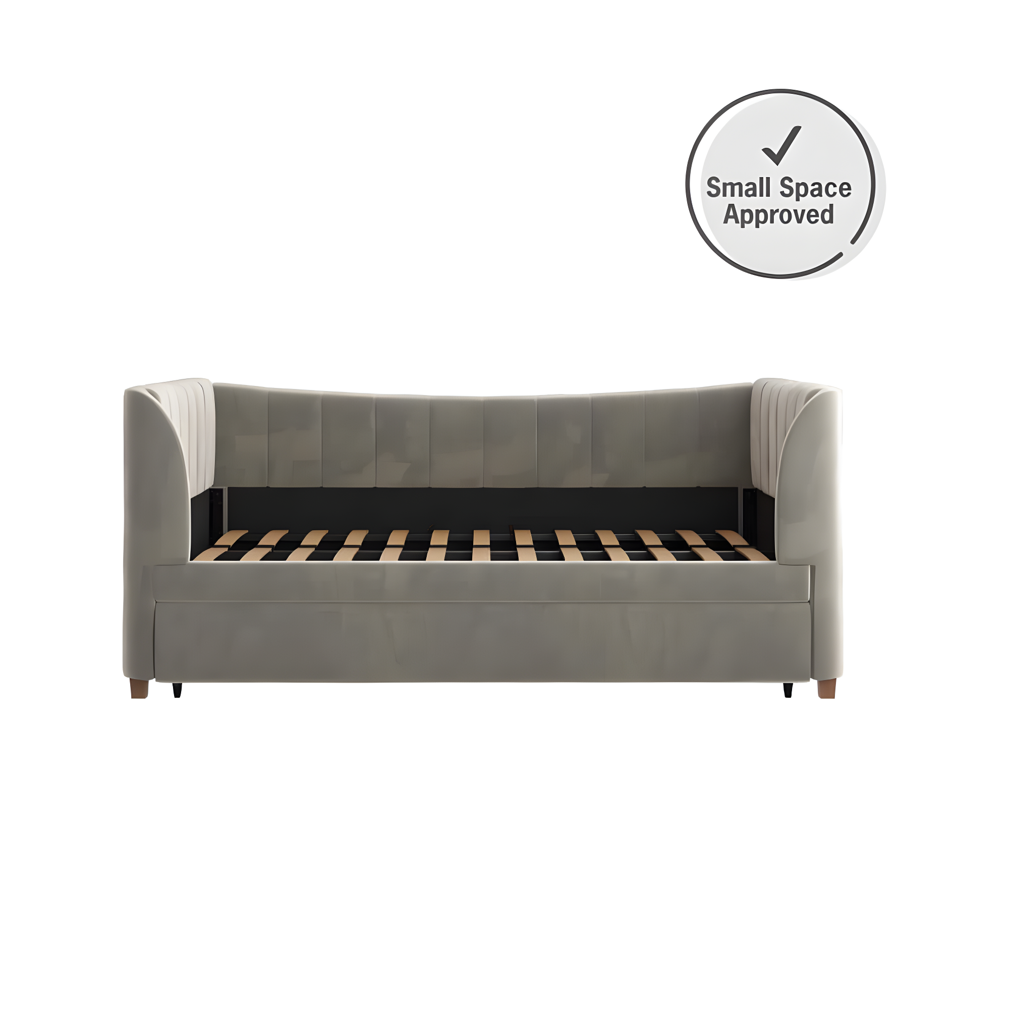 Valentina Twin Upholstered Daybed with Trundle
