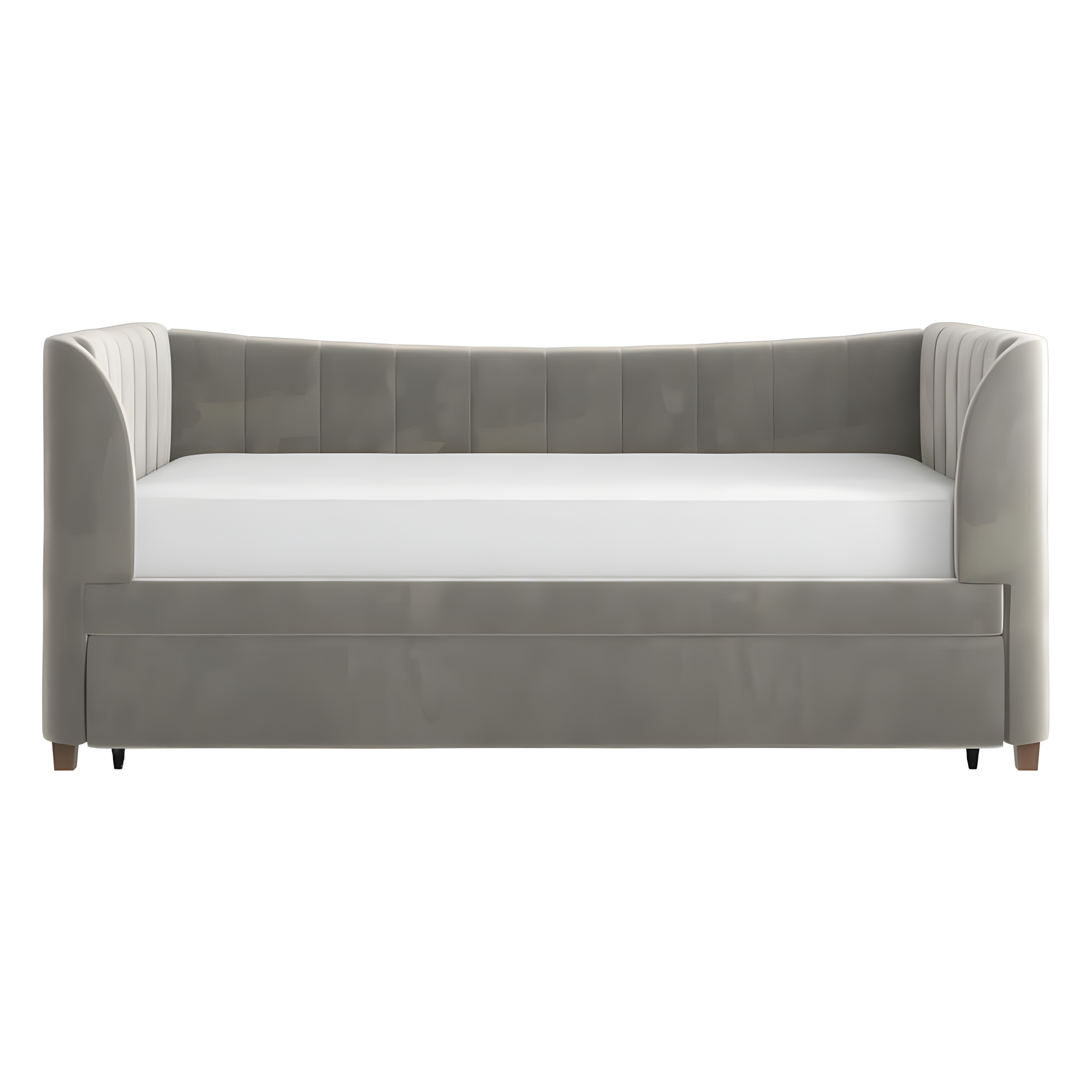 Valentina Twin Upholstered Daybed with Trundle