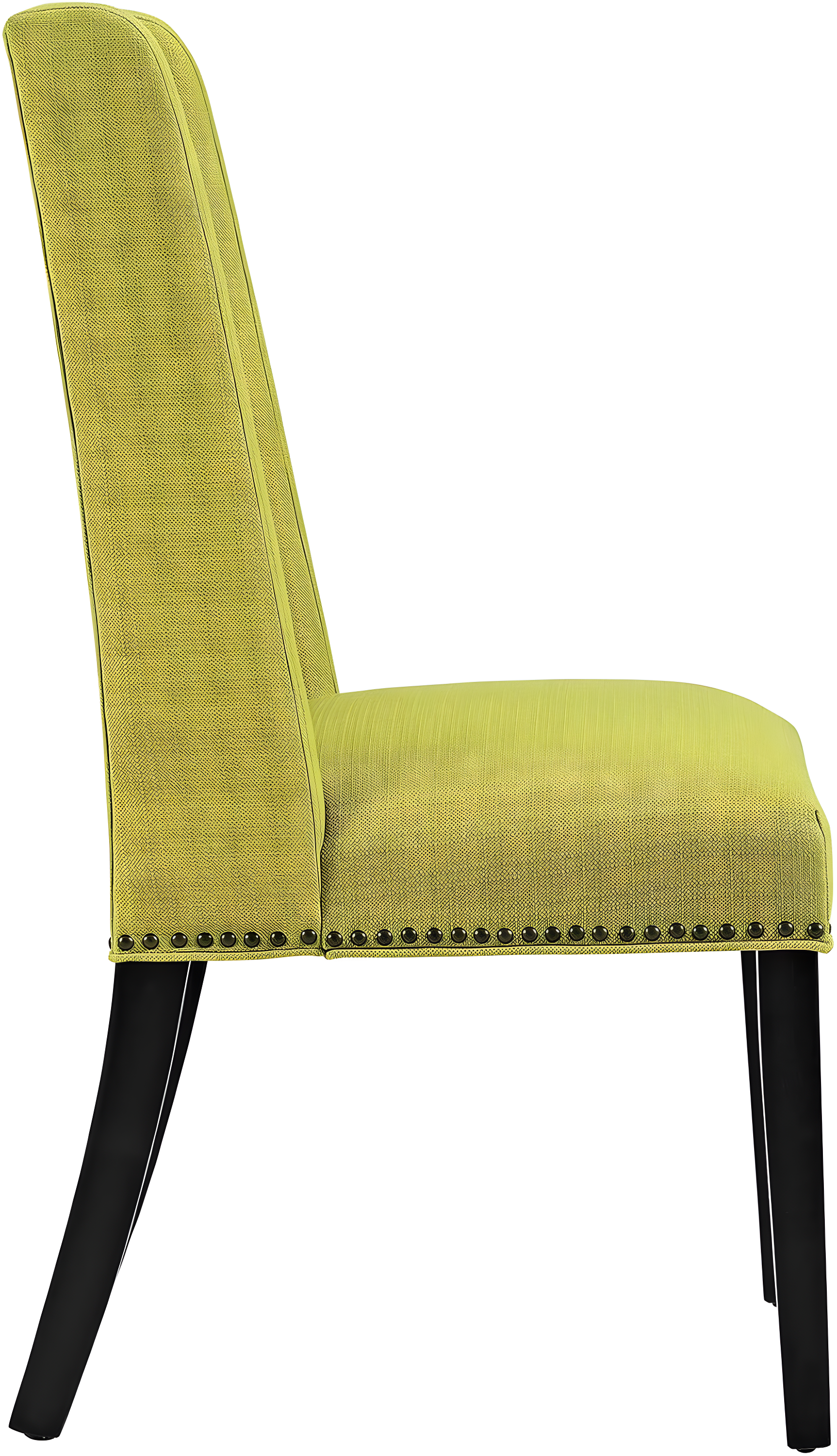 Modway Baron Fabric Dining Chair in Wheatgrass