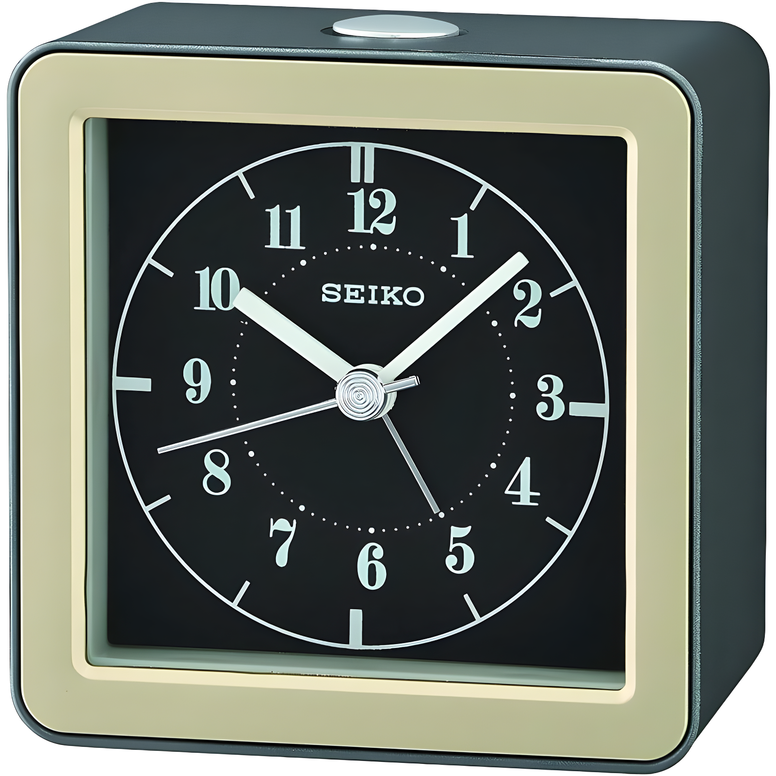 Seiko Gatsby Analog Quartz Alarm Tabletop Clock