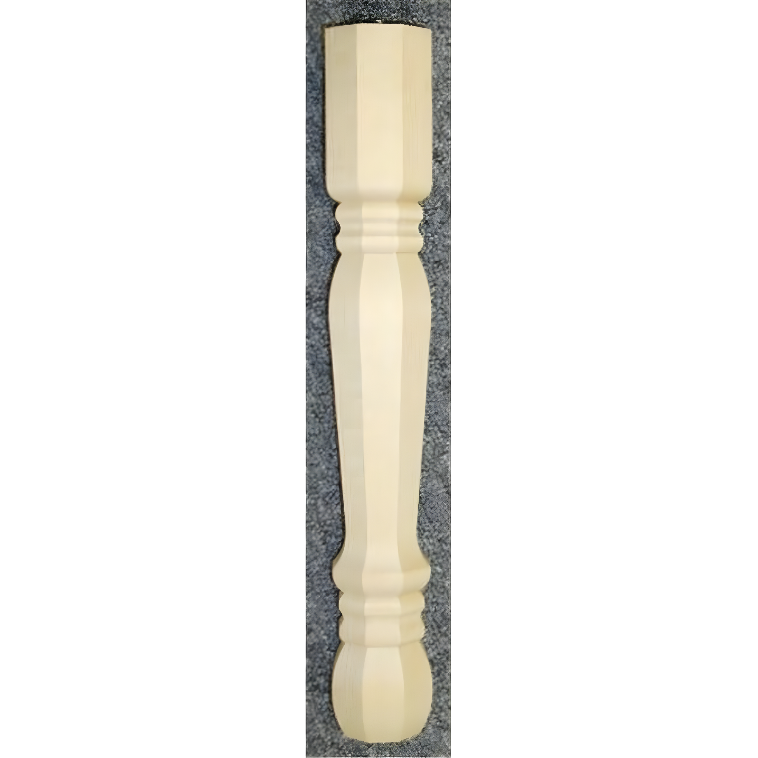 Waddell 6 in. H Traditional Pine Table Leg