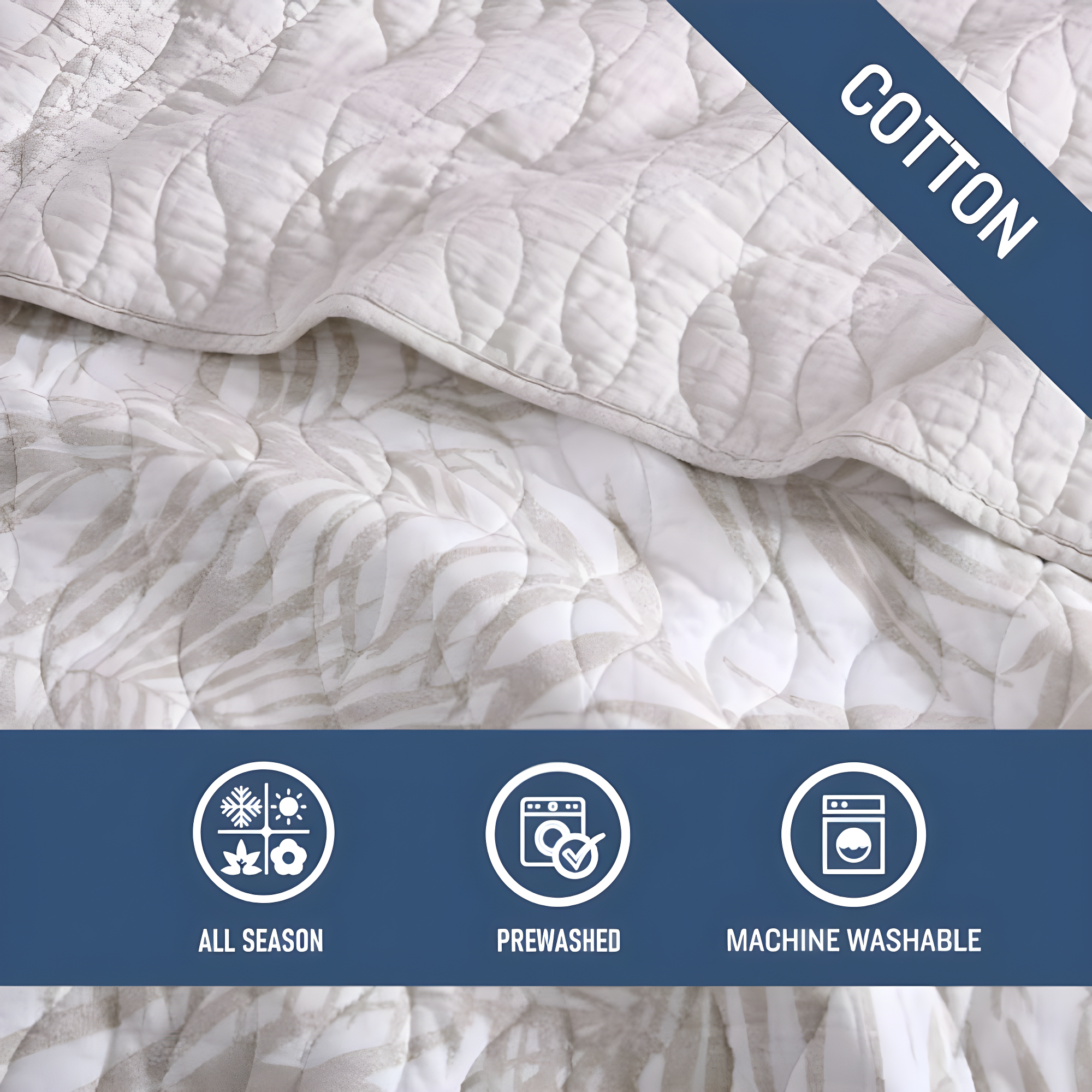 Tommy Bahama Home Tommy Bahama Palmday Cotton Reversible Quilt Set