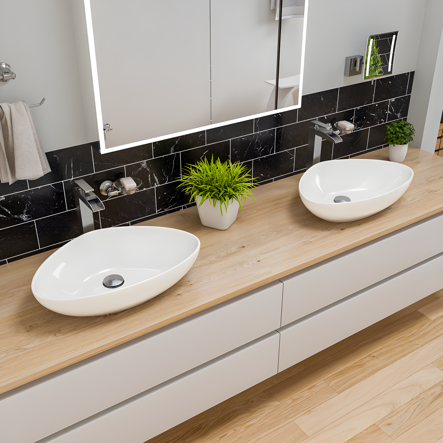 Single-Hole Bathroom Faucet