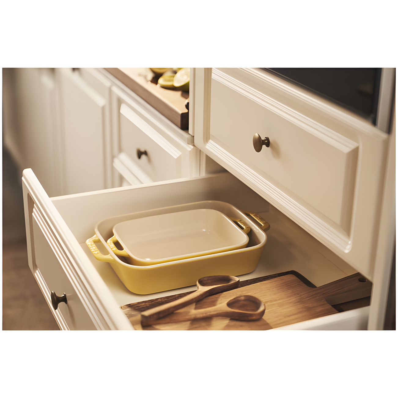 Staub ® Citron Rectangular Bakers, Set of 2