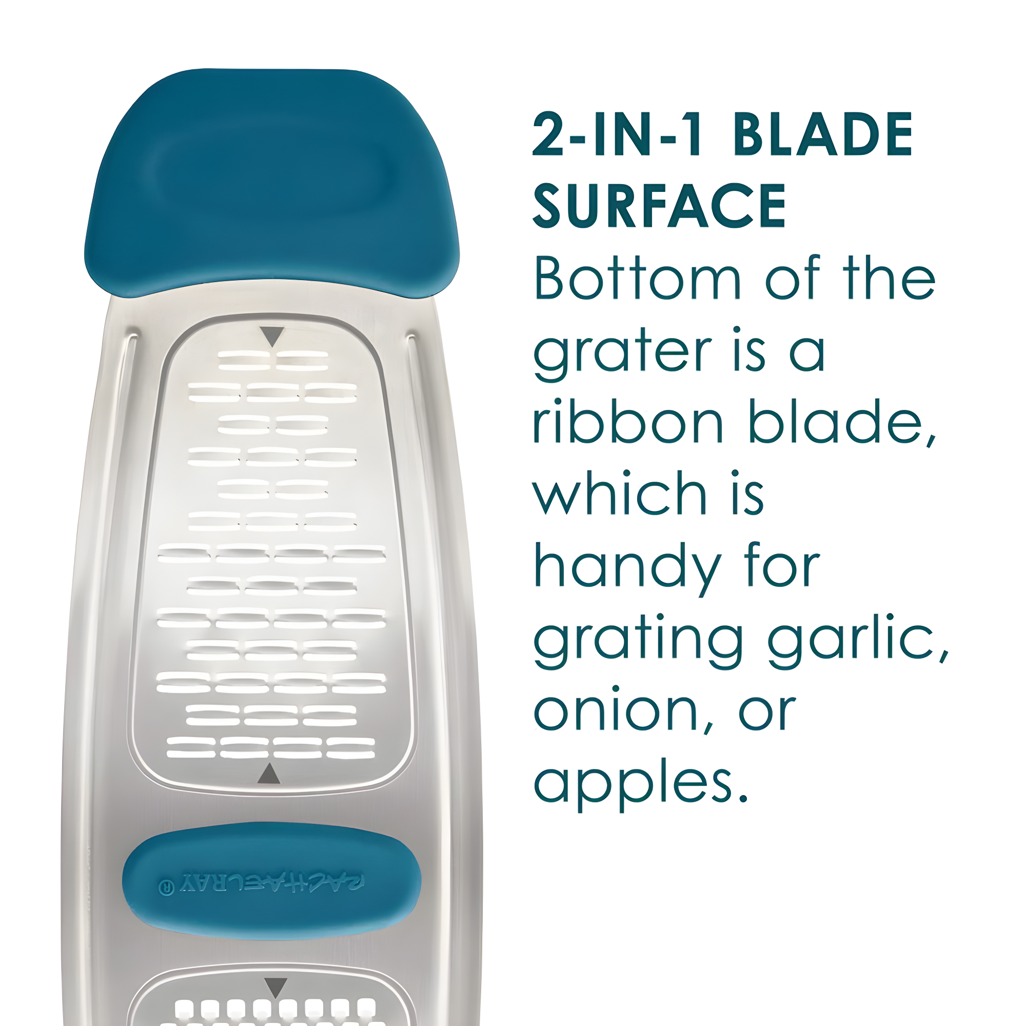 Rachael Ray Rachael Ray Stainless Steel Multi-Grater with Silicone Handles