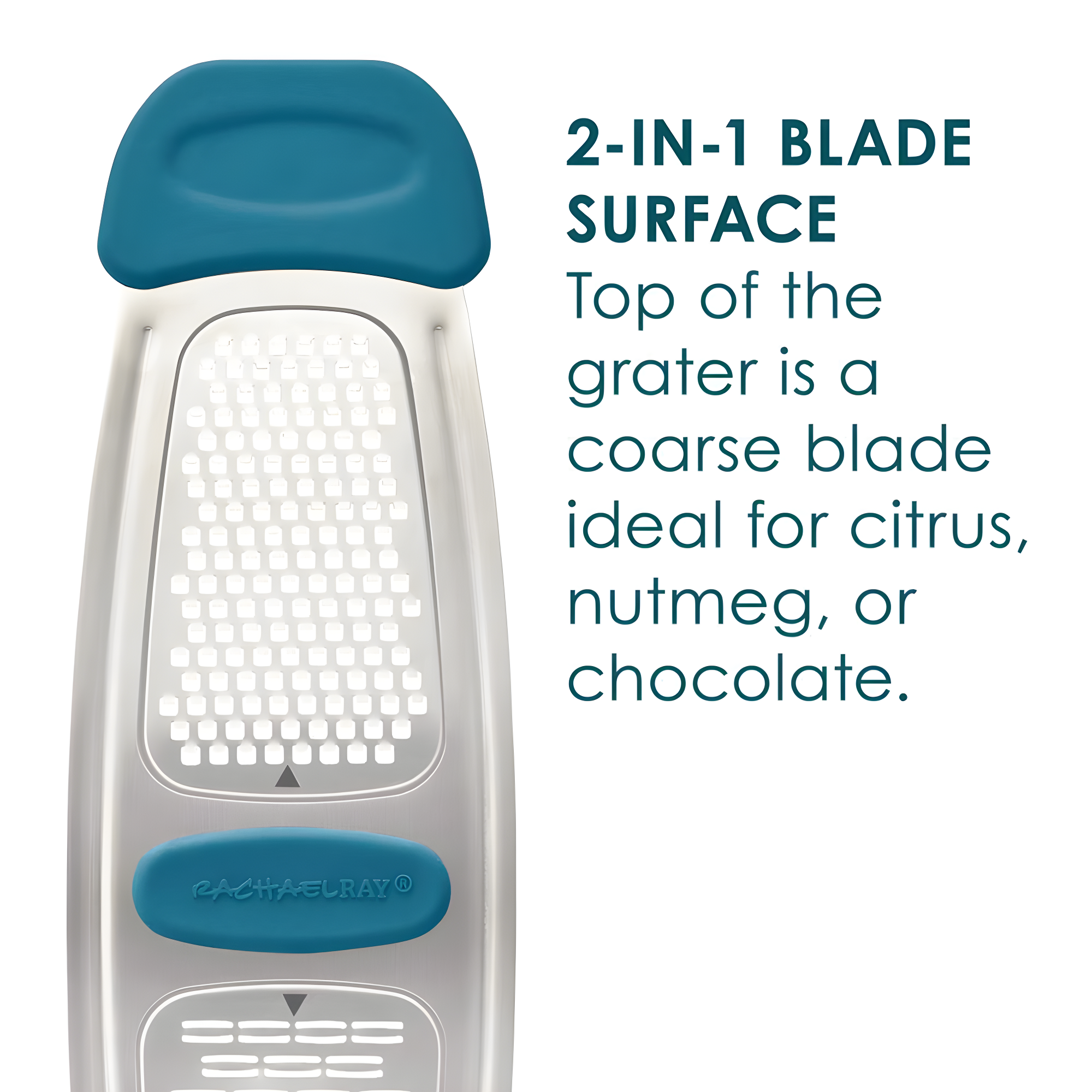 Rachael Ray Rachael Ray Stainless Steel Multi-Grater with Silicone Handles