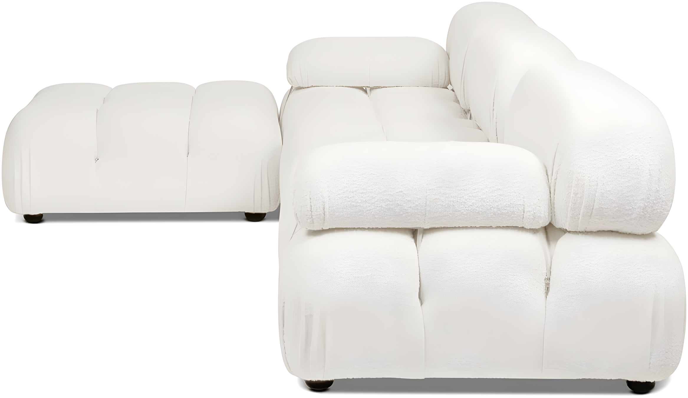 Sigma 4 - Piece Modular Upholstered Reversible L-Sectional