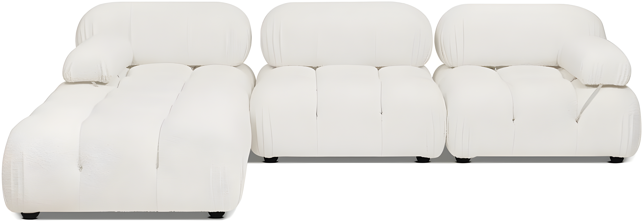 Sigma 4 - Piece Modular Upholstered Reversible L-Sectional