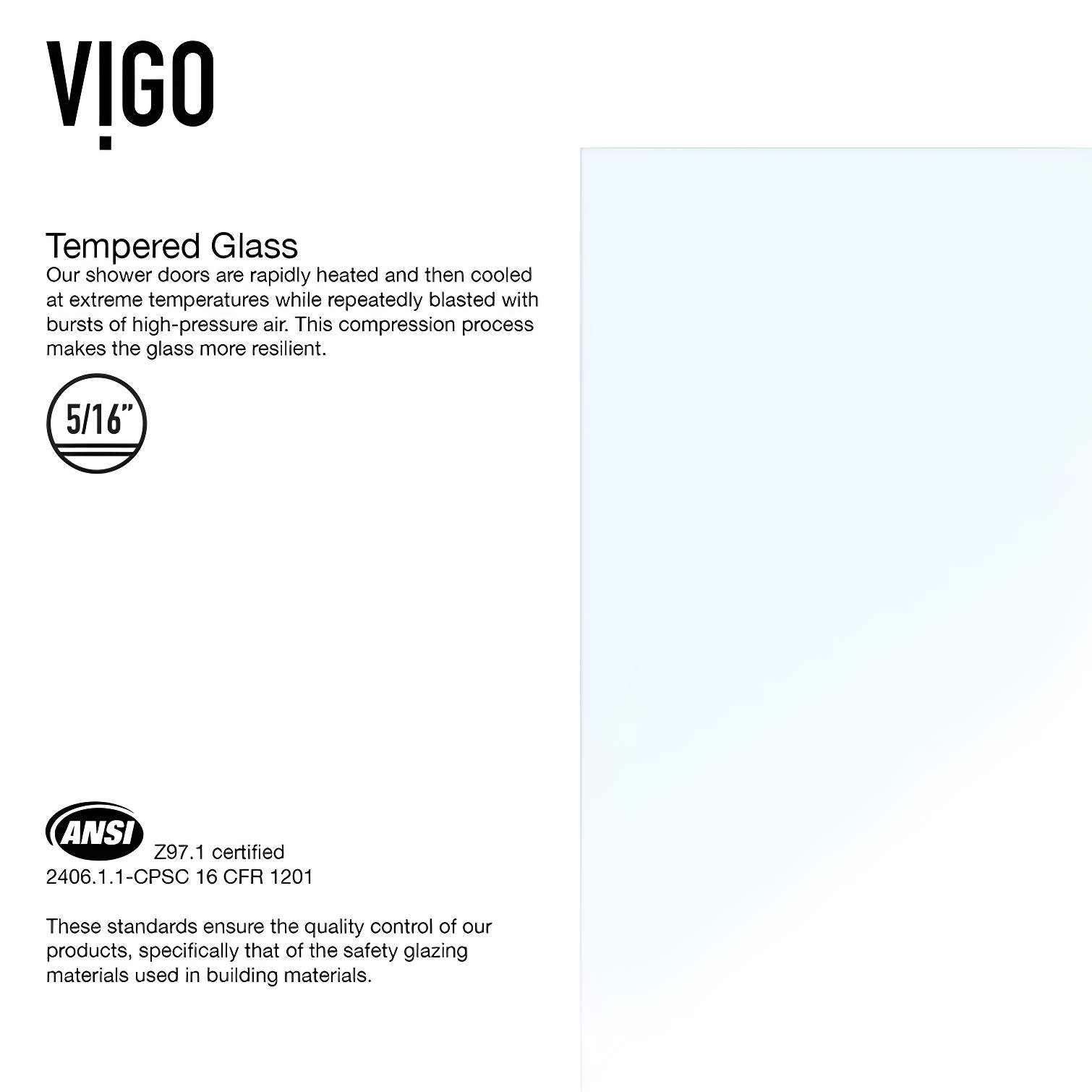 Rialto 34" W x 58" H Hinged Frameless Tub Door with with 5/16" Glass