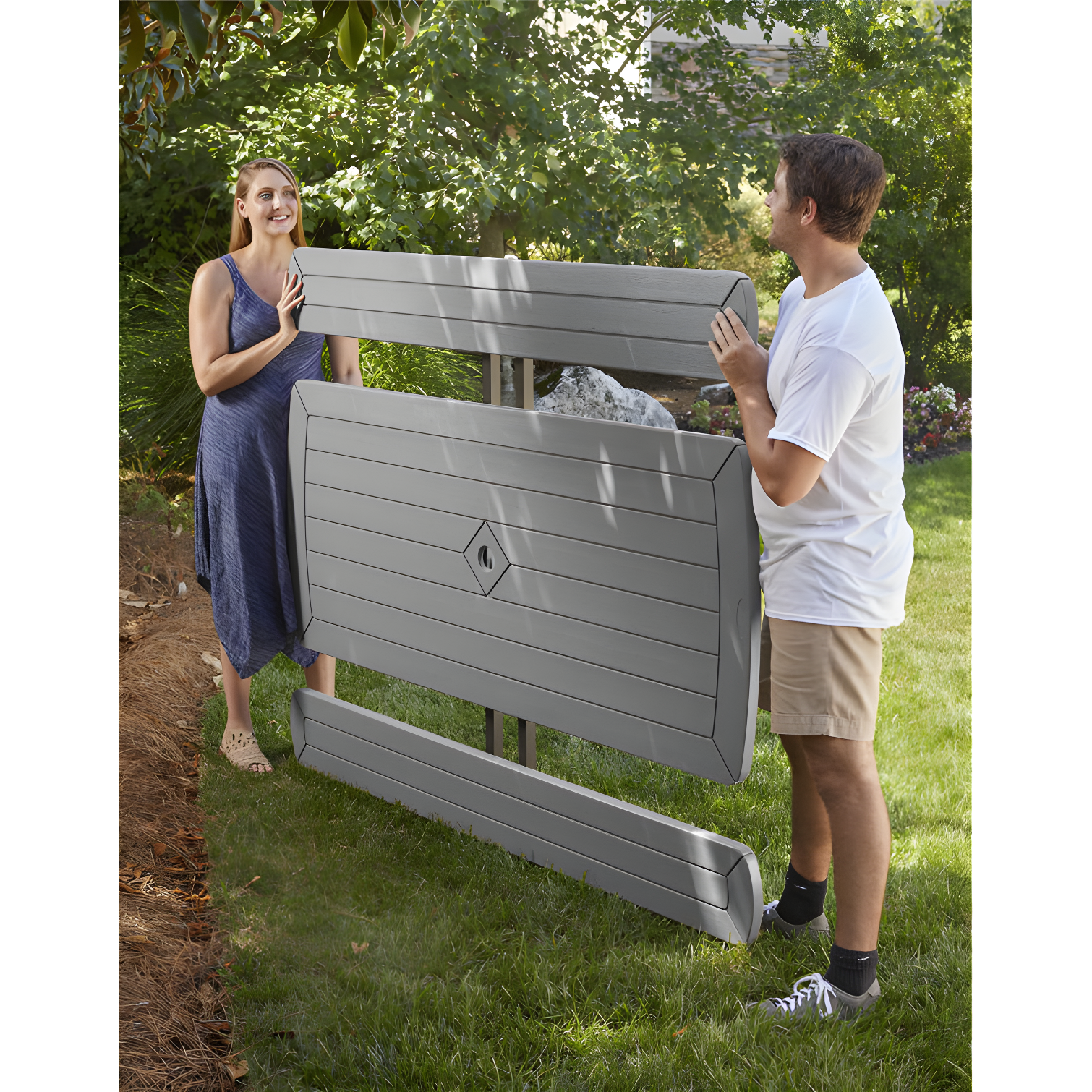 COSCO Outdoor Living 6 ft. Folding Picnic Table