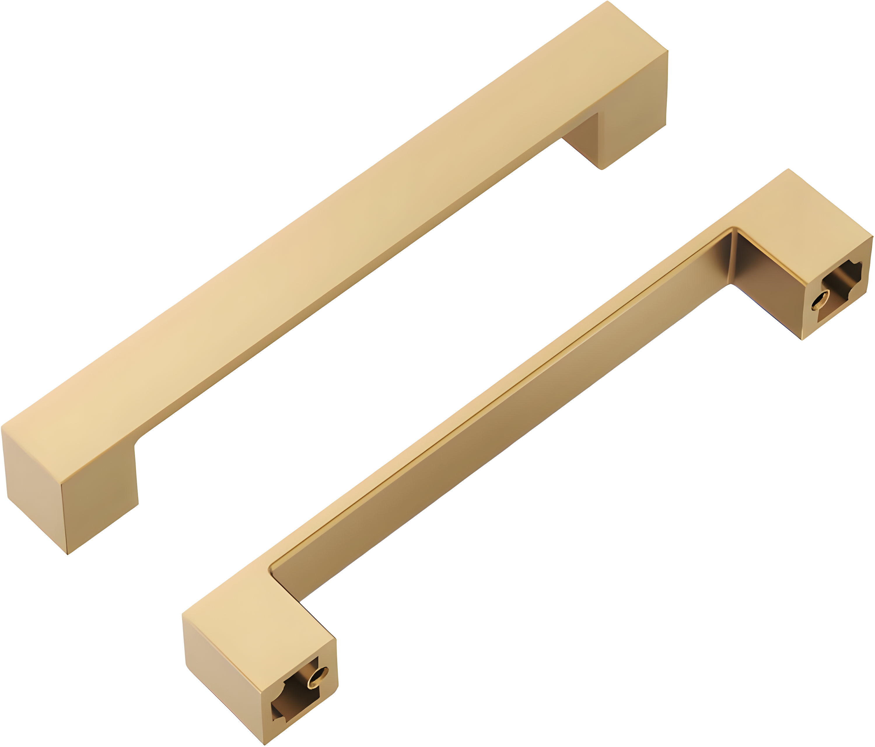 Heritage Designs Kitchen Cabinet Handles, 5 1/16" Drawer Pulls for Cabinet Doors, Dresser Drawers