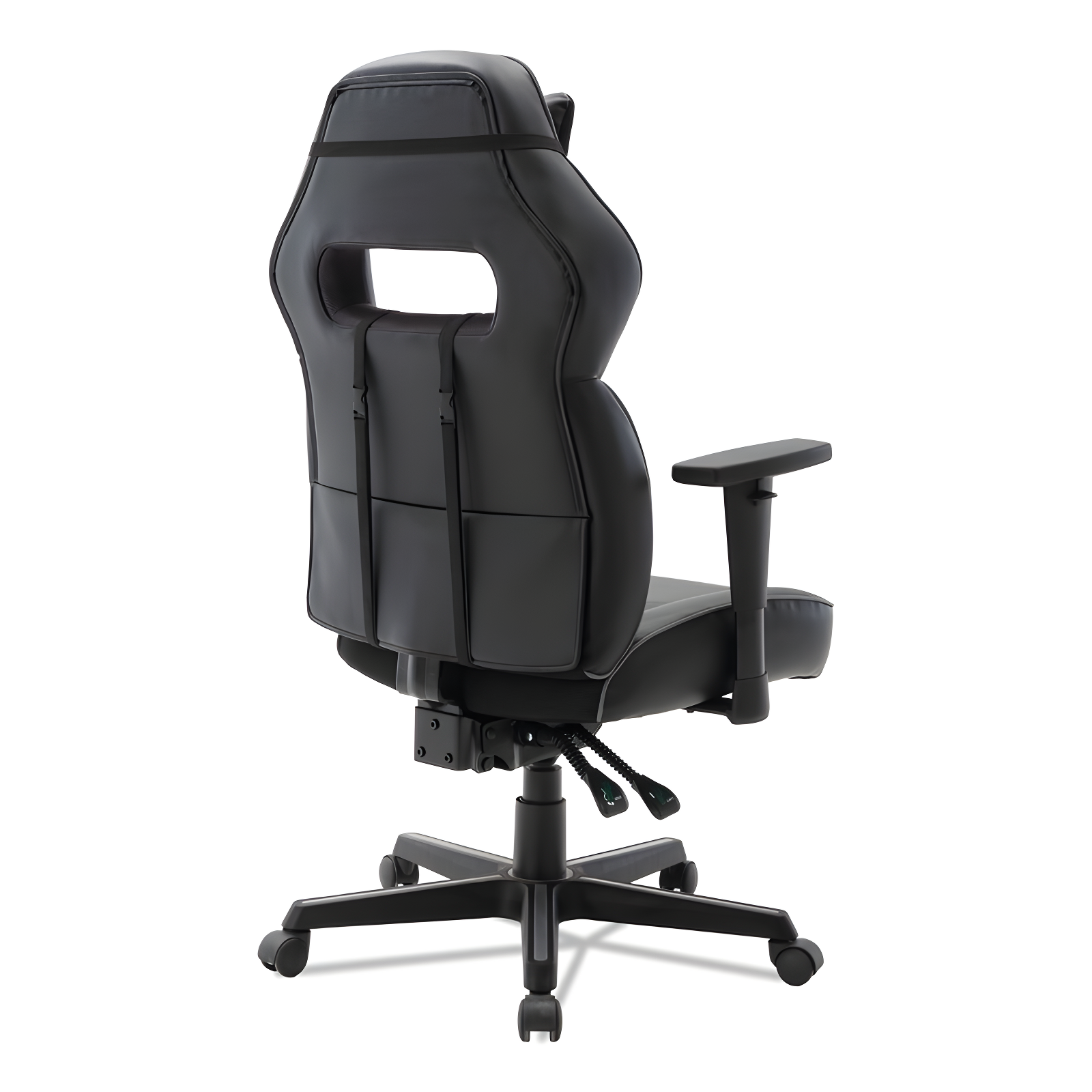 Inbox Zero Inbox Zero Adjustable Reclining Ergonomic Faux Leather Swiveling PC & Racing Game Chair
