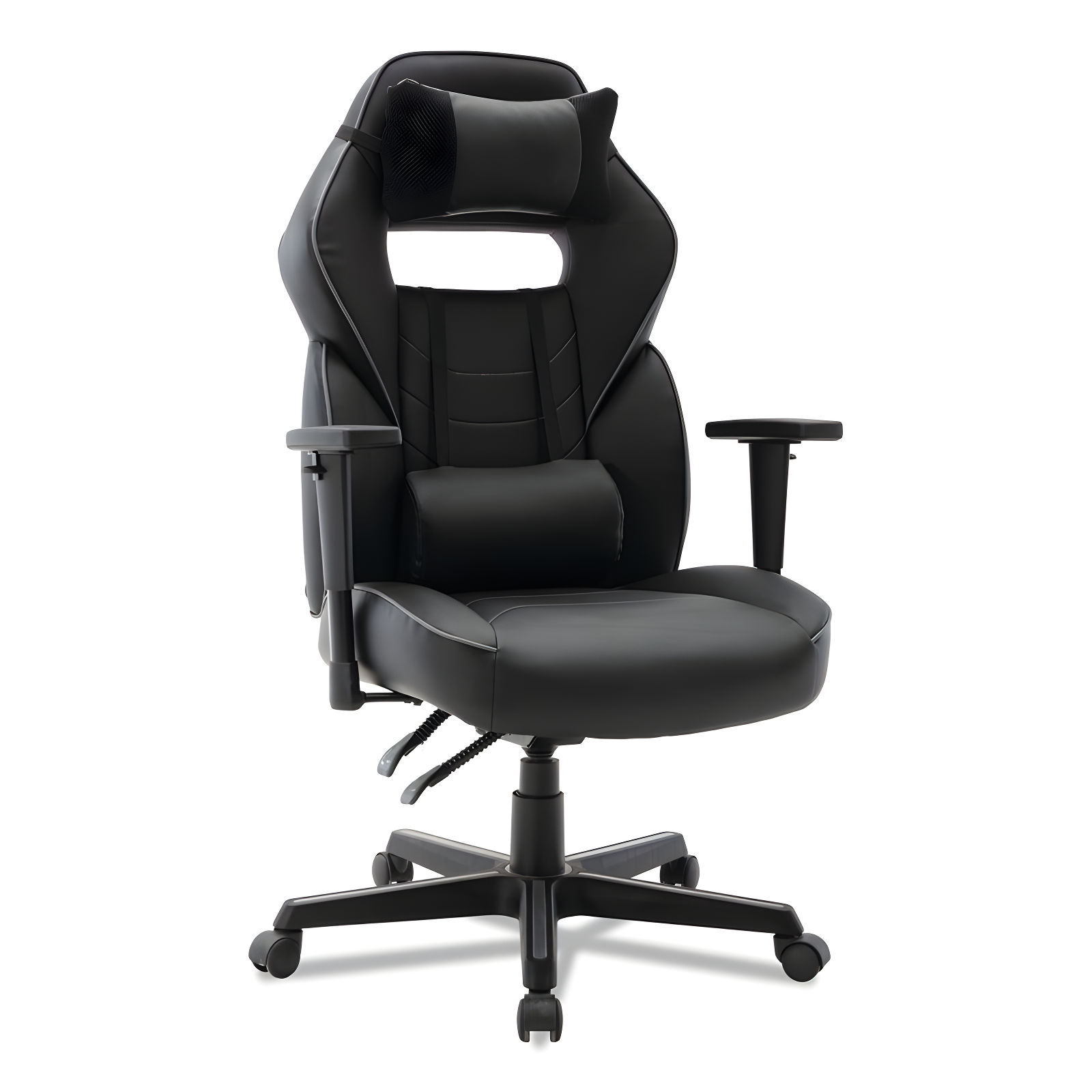 Inbox Zero Inbox Zero Adjustable Reclining Ergonomic Faux Leather Swiveling PC & Racing Game Chair
