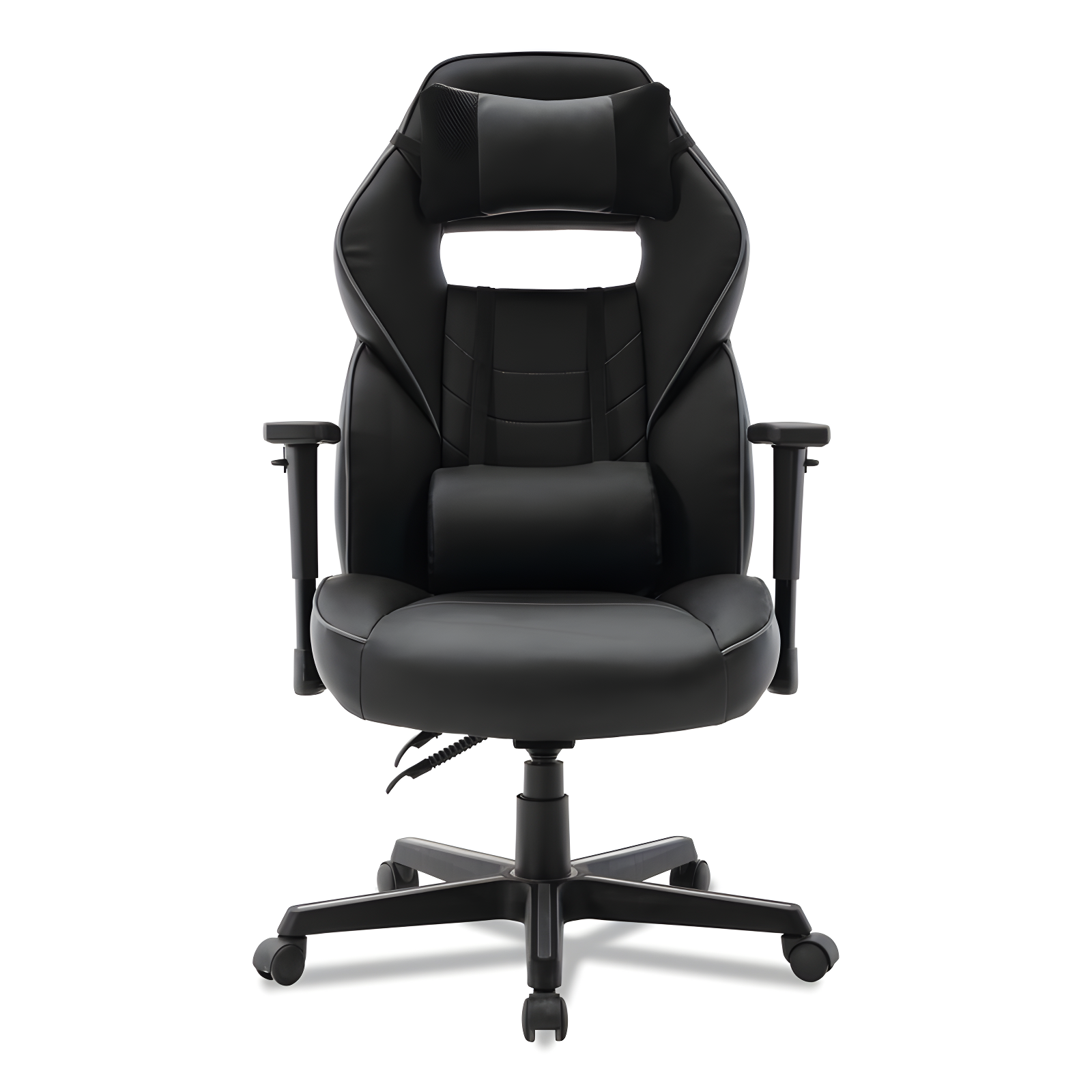 Inbox Zero Inbox Zero Adjustable Reclining Ergonomic Faux Leather Swiveling PC & Racing Game Chair