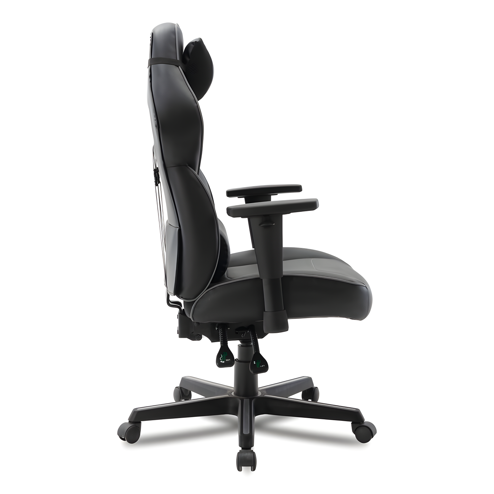 Inbox Zero Inbox Zero Adjustable Reclining Ergonomic Faux Leather Swiveling PC & Racing Game Chair