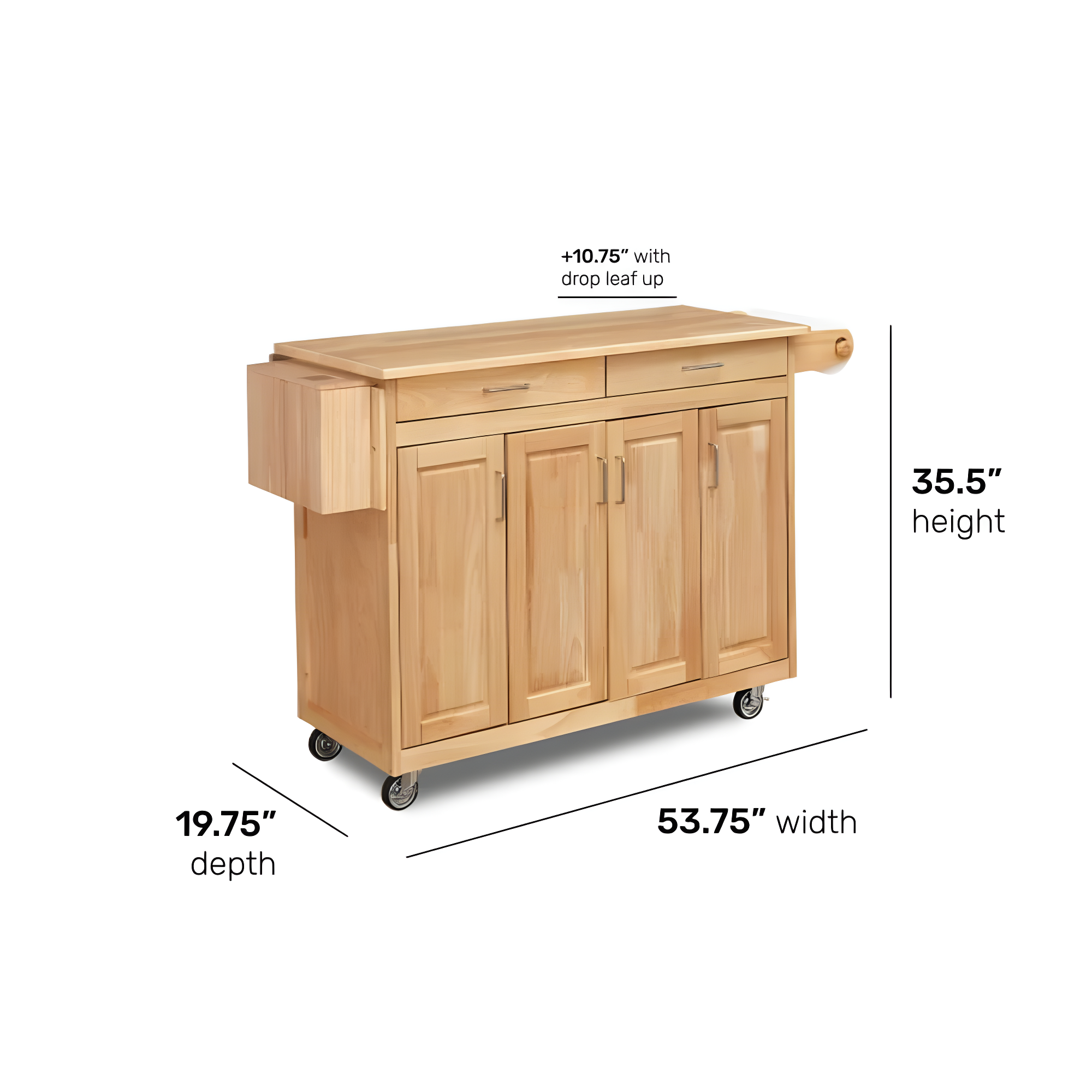 Wood Kitchen Island