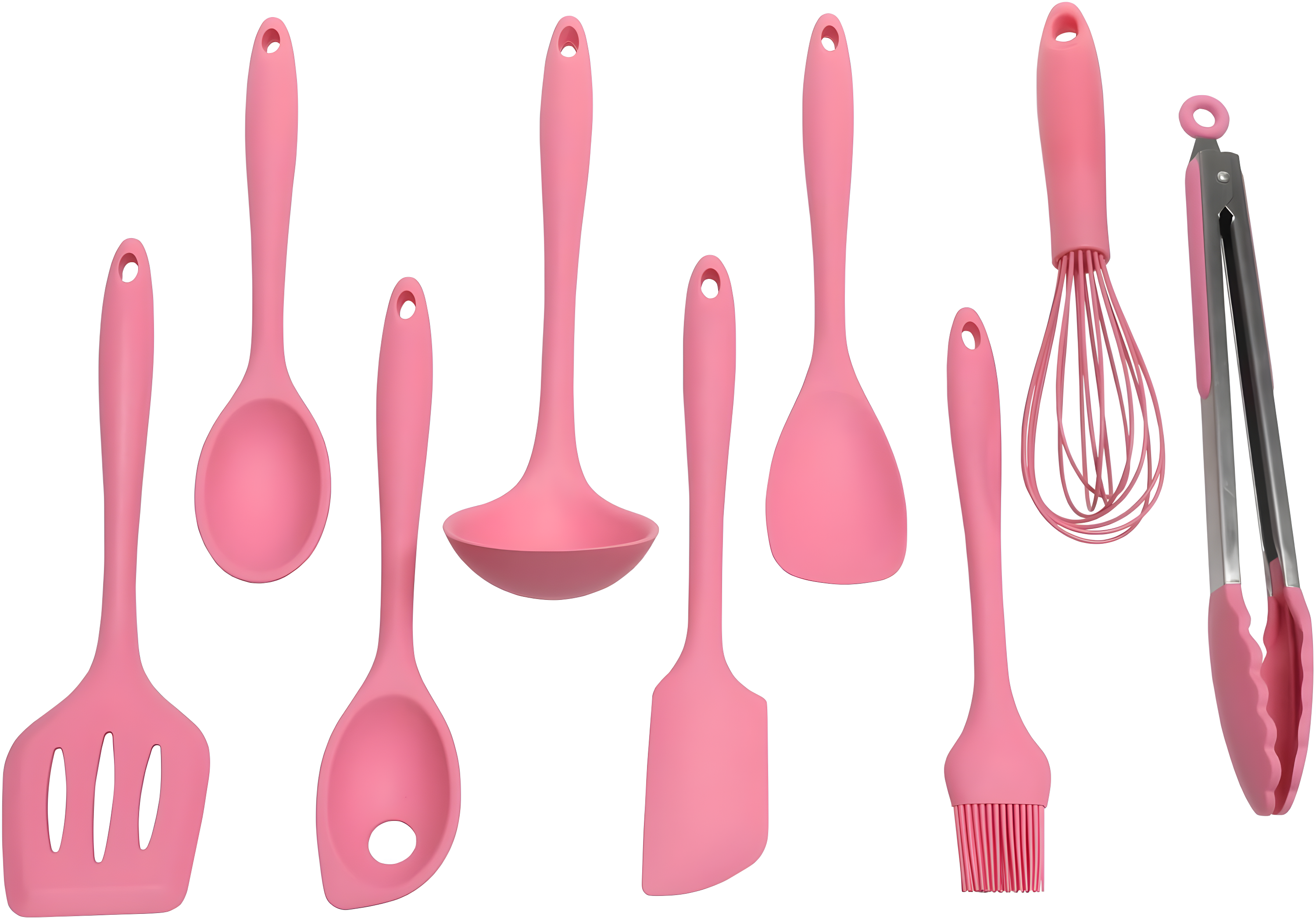 Furenl Clearance Cooking Utensils, Trumpet Silicone Spatula Cooking Steak Frying Spatula Kitchen Omelette Leaking Spatula, Kitchen Supplies, Clearance Sale