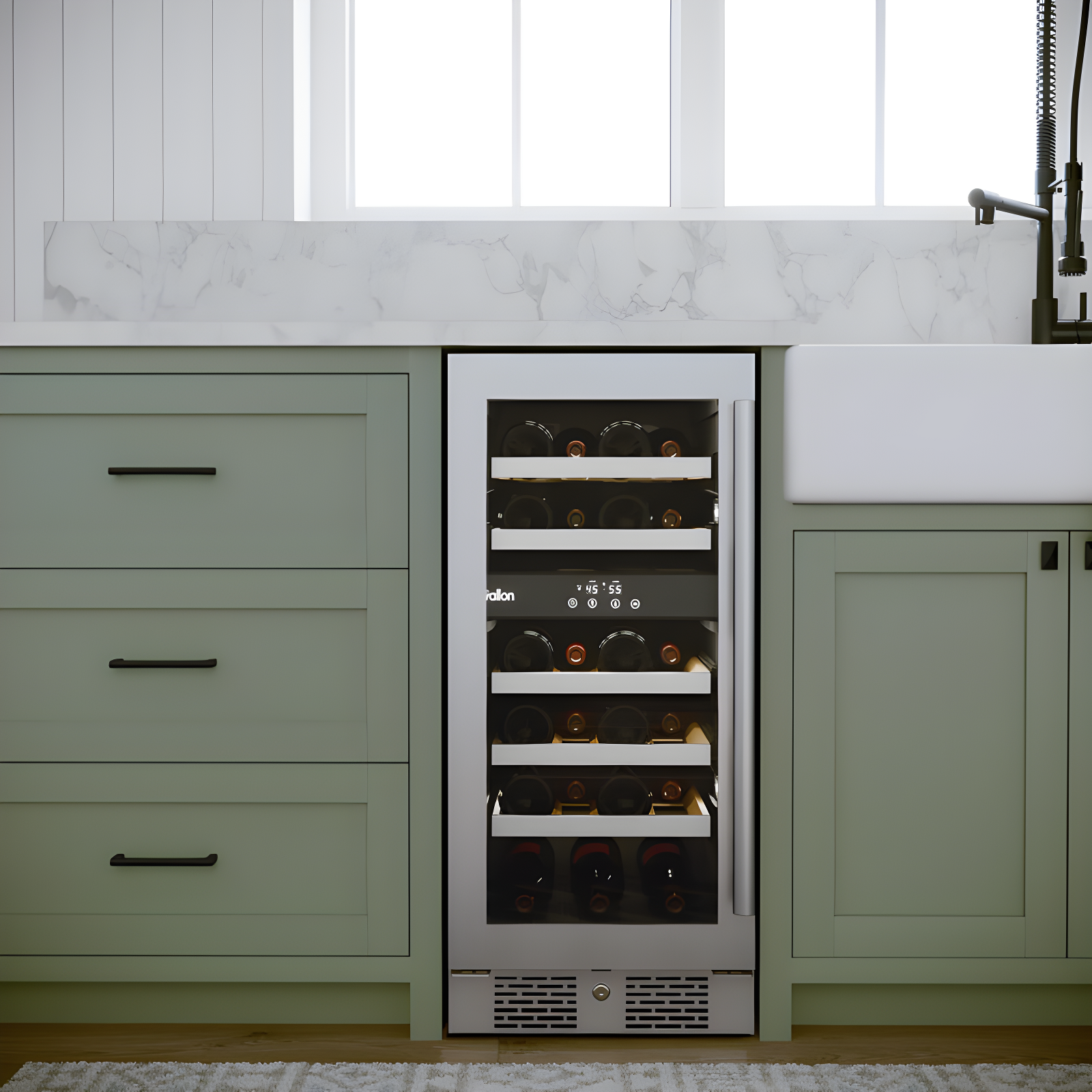 Avallon Avallon Dual Zone 15'' 23 Bottle Wine Refrigerator