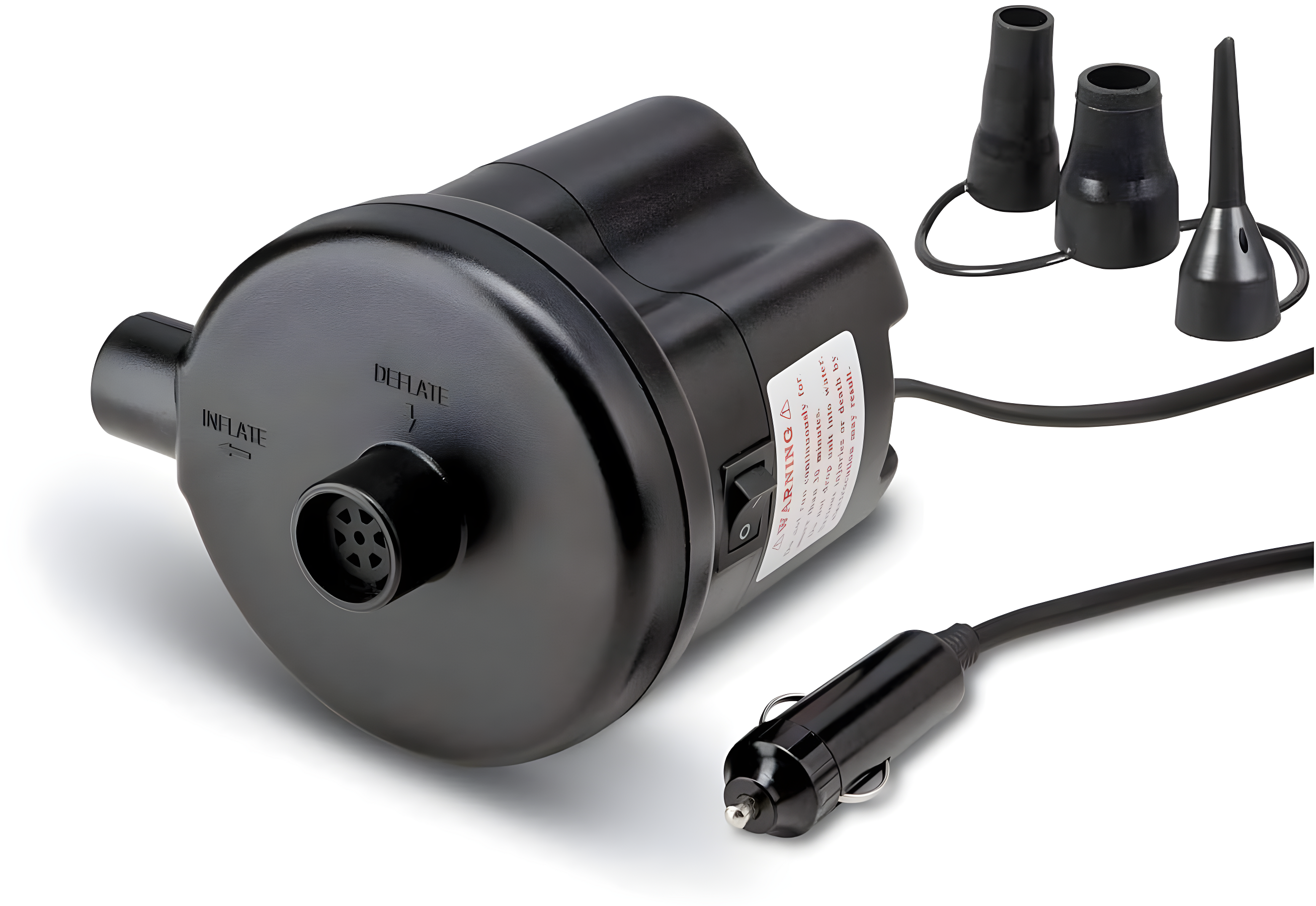 Pittman Outdoors AirBedz Inflatable PVC Rear Seat Air Mattress - Mid-Size Fits Jeeps, Car, SUV’s & Mid-Size Trucks, Comes with Portable DC Air Pump