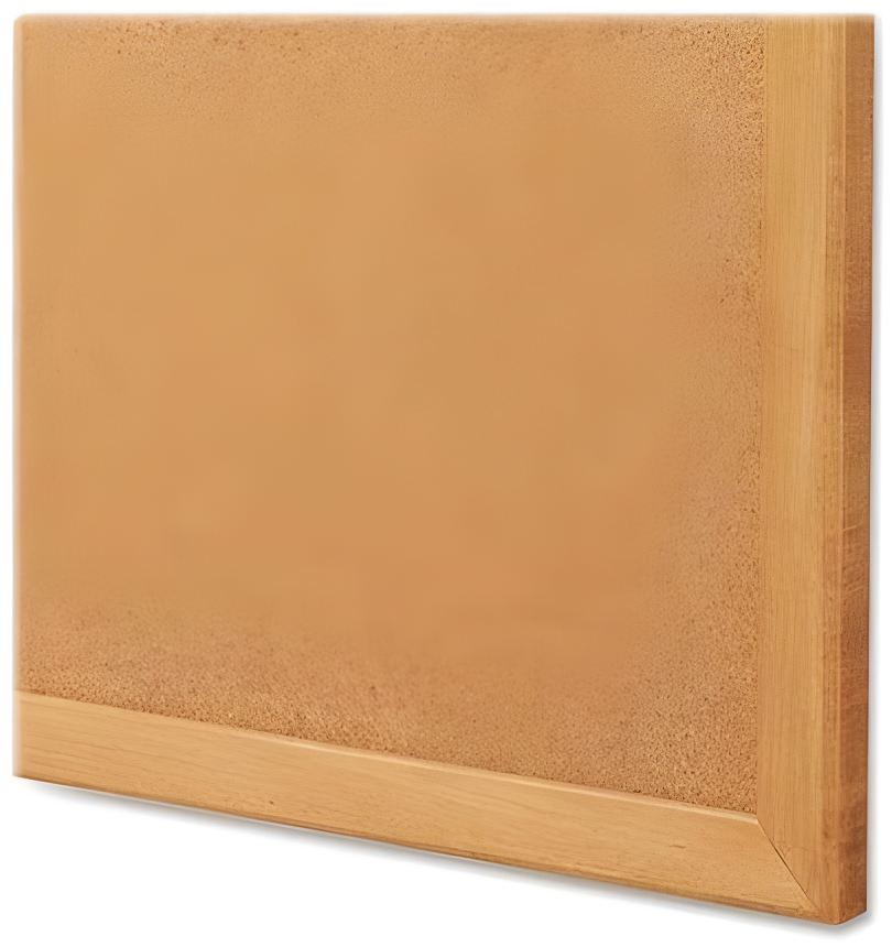 Wall Cork Bulletin Board