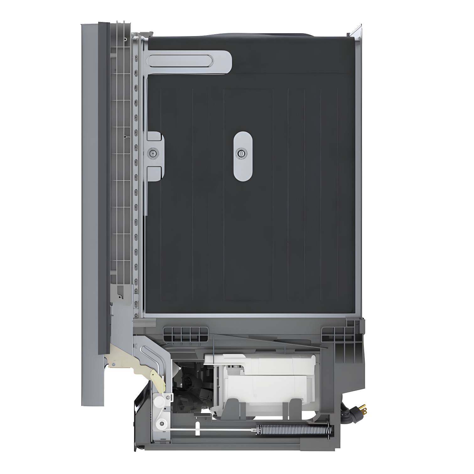 Bosch 800 Series 24" Front Control Built-In Dishwasher with Hybrid Tub SHE3AEM5N