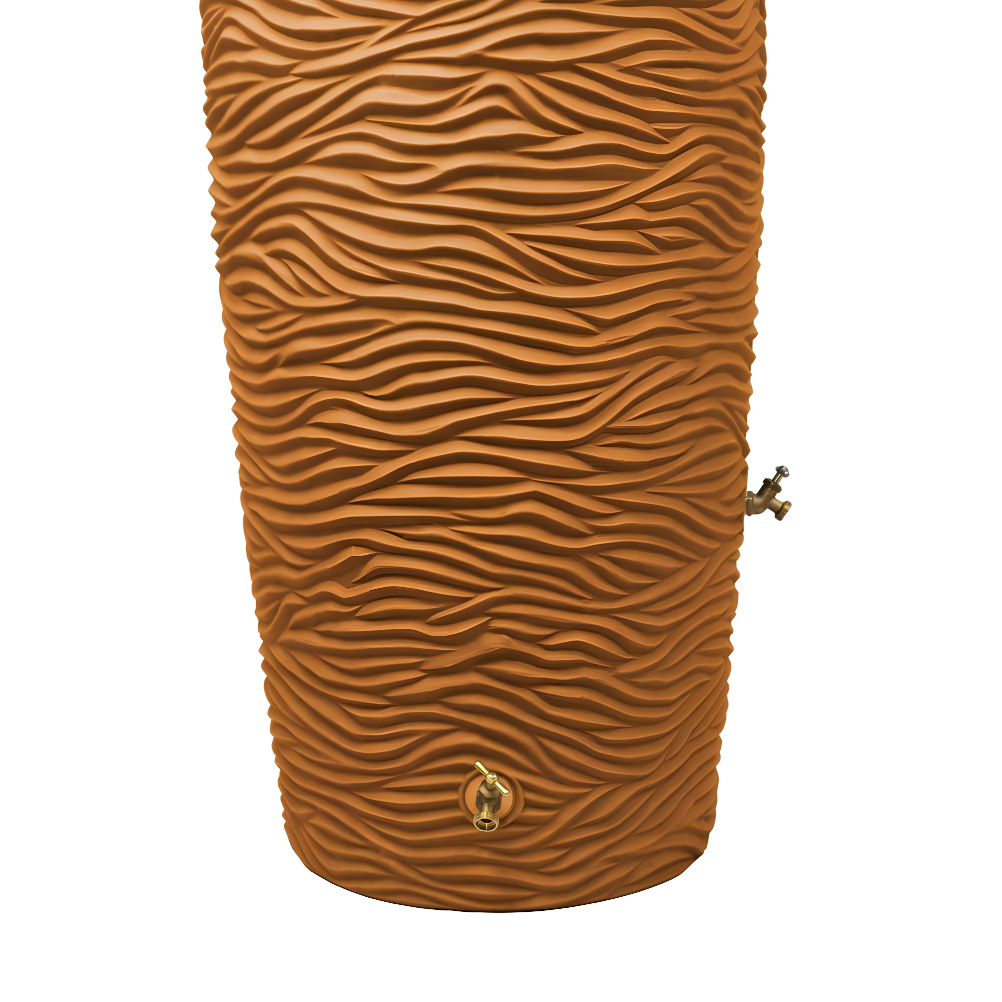 Loon Peak® Loon Peak® 65 Gallons Plastic Drainable Planter Rain Barrel