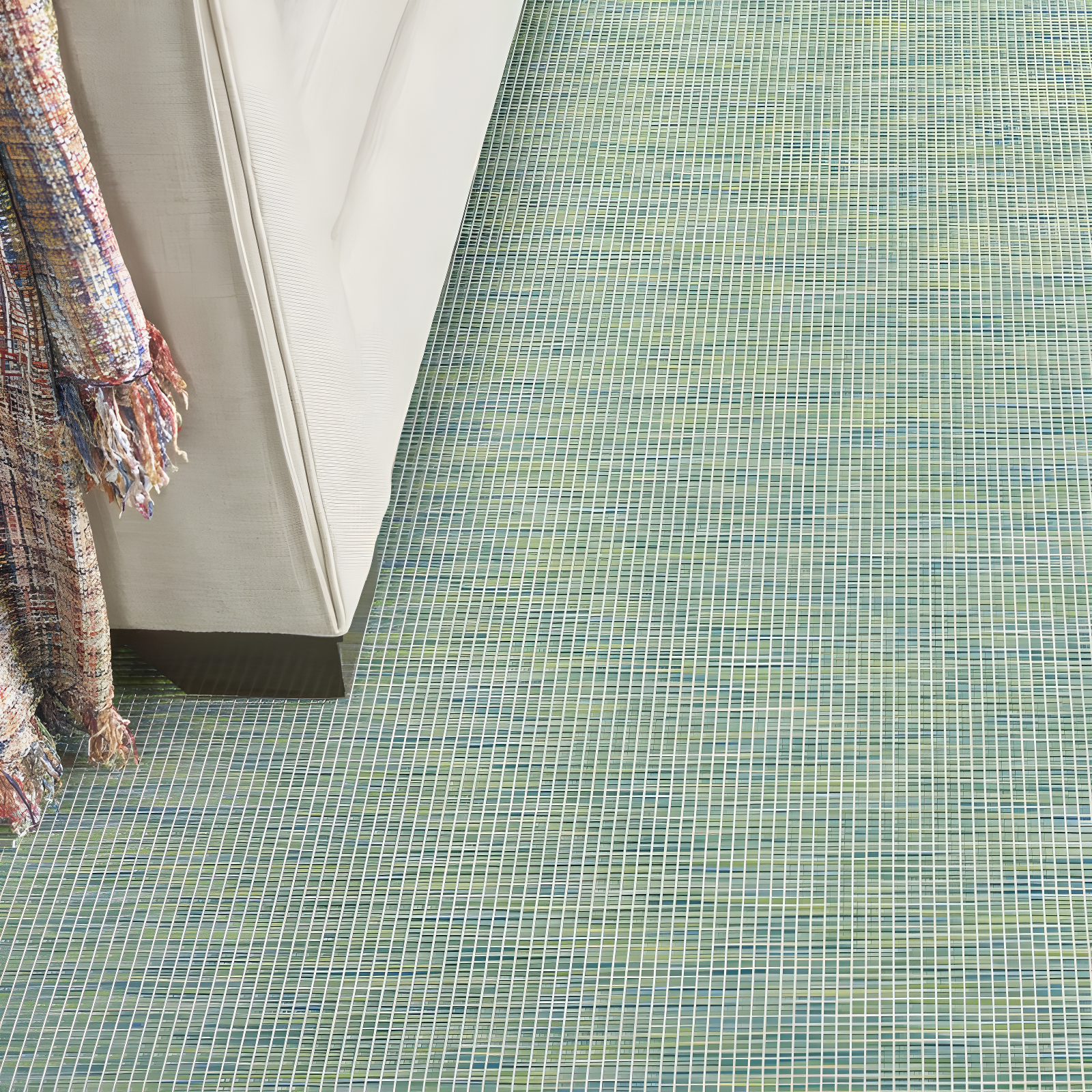 Nourison Positano POS01 Indoor/outdoor Area Rug - Blue/Green 8' x 10'