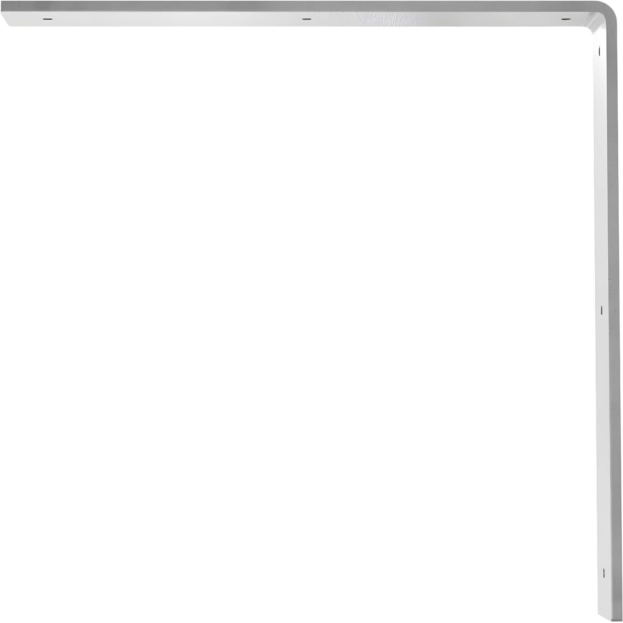 Ekena Millwork Hamilton H 2'' W D Metal Bracket / Corbel