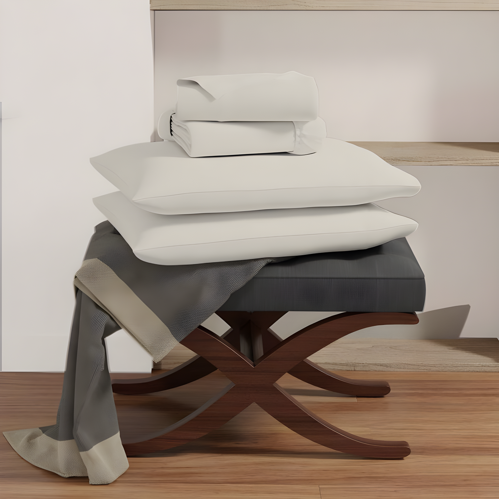 Purity Home Organic 100% Cotton Breathable & Lightweight Deep Pocket Sheet Set