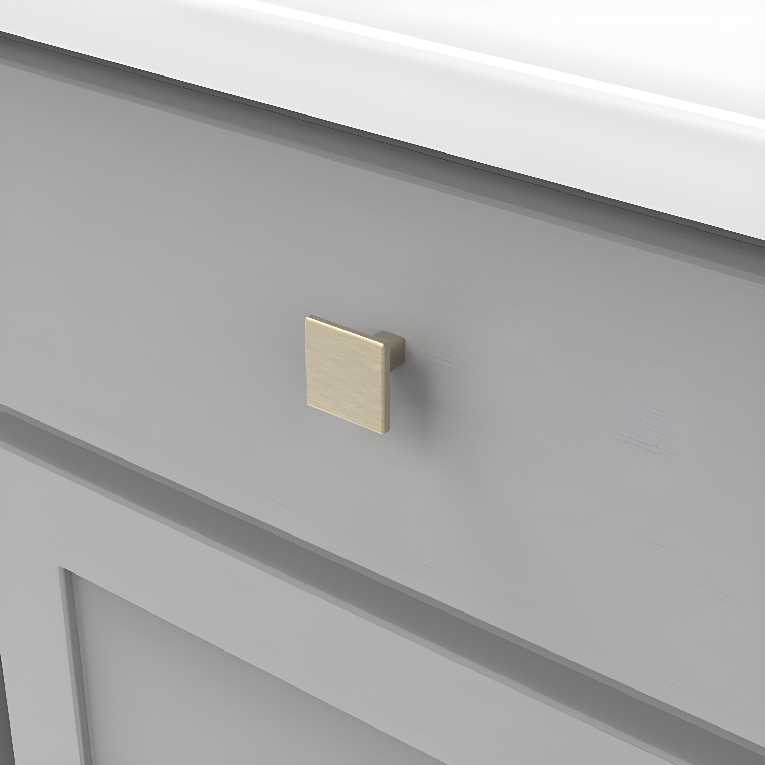 Skylight 1 1/4" Length Square Knob