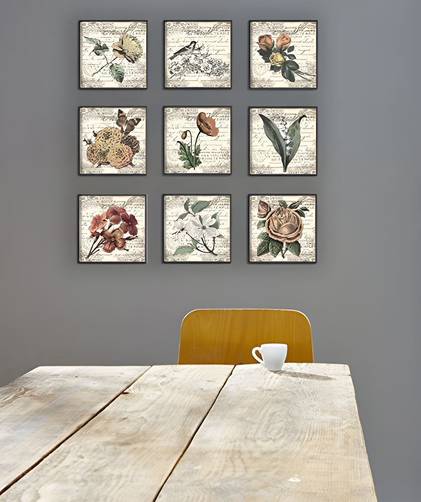 Ophelia & Co. Firebaugh " French Botanical Illustrations " by In House Art 9 - Pieces