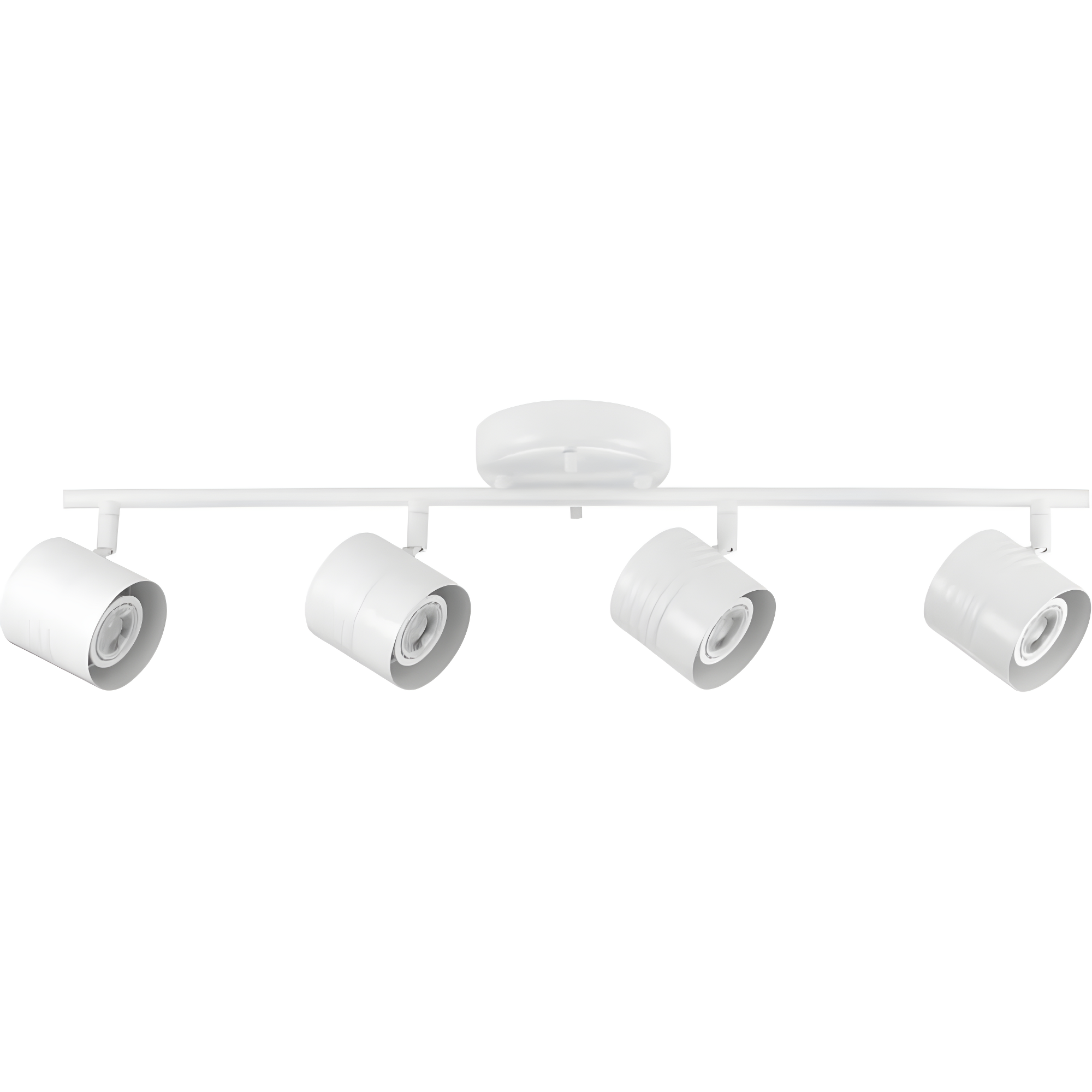 Progress Lighting P900014-028 Black Four-Head Track Metal