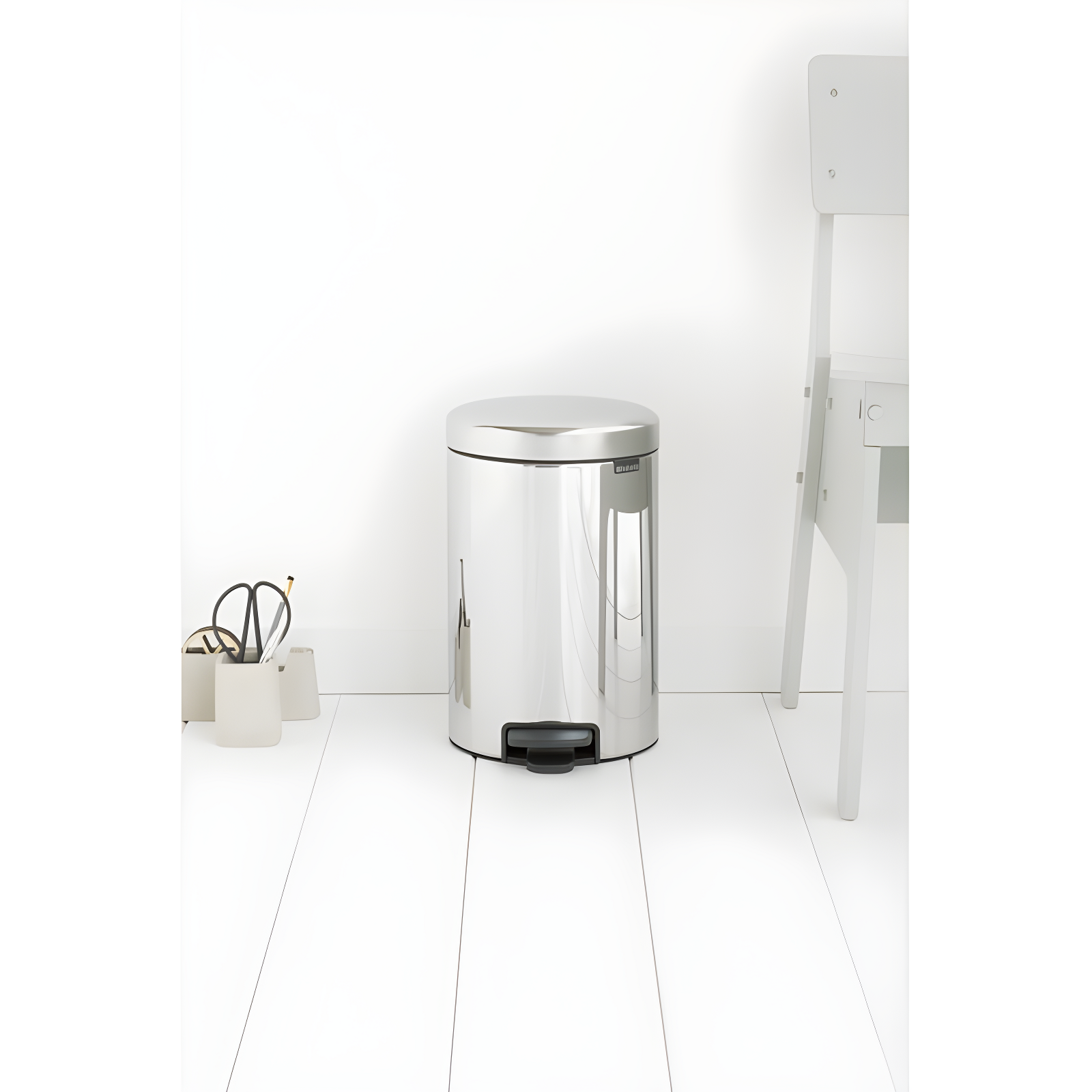 Brabantia Newicon Step On Trash Can, 3.2 Gallon (12 Liter)