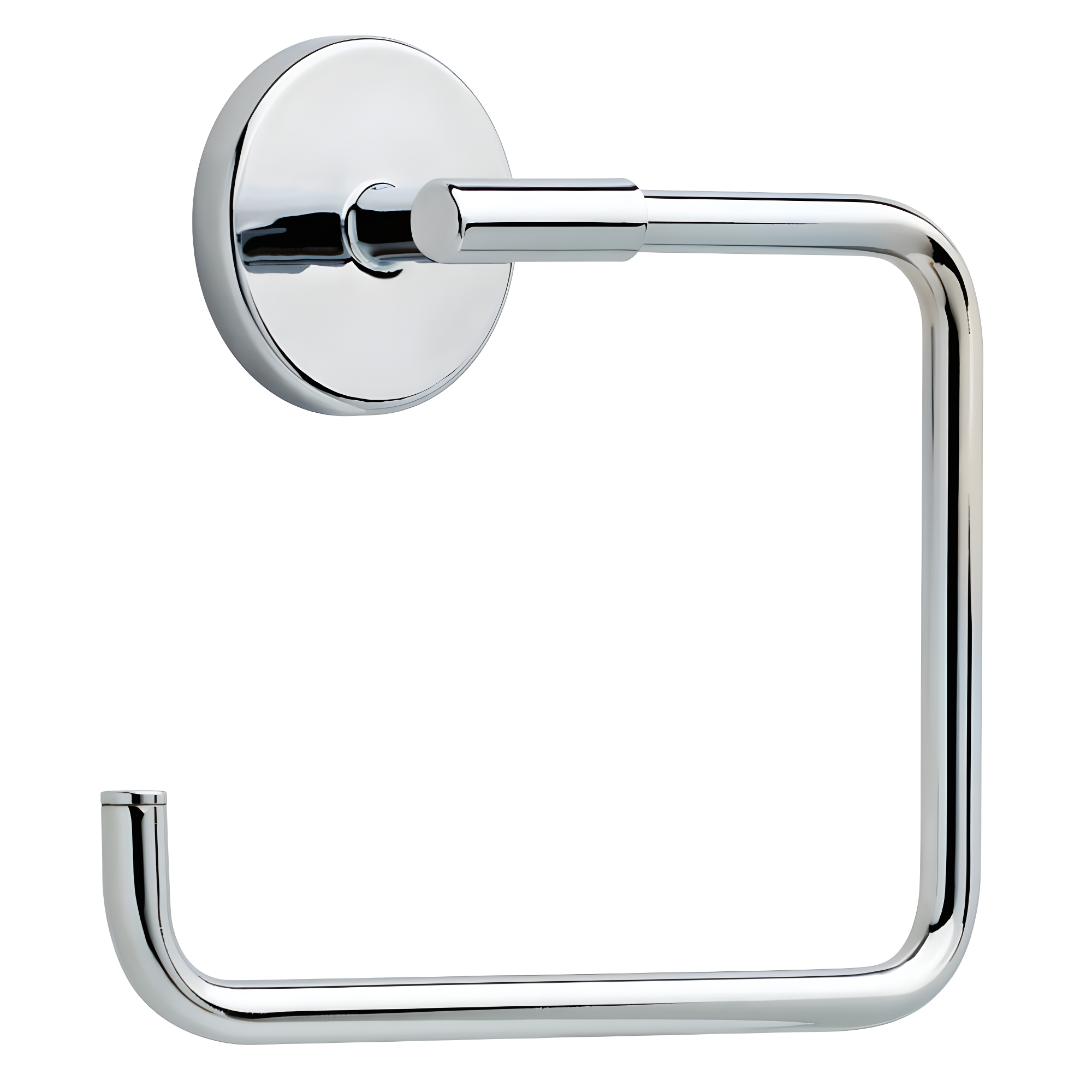 Trinsic Wall Mount Square Open Towel Ring Bath Hardware Accessory