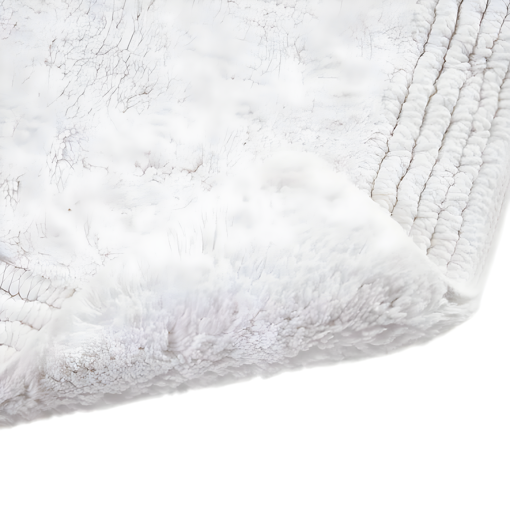 Madison Park Signature Splendor 100% Cotton Tufted 3000 GSM Reversible Bath Rug