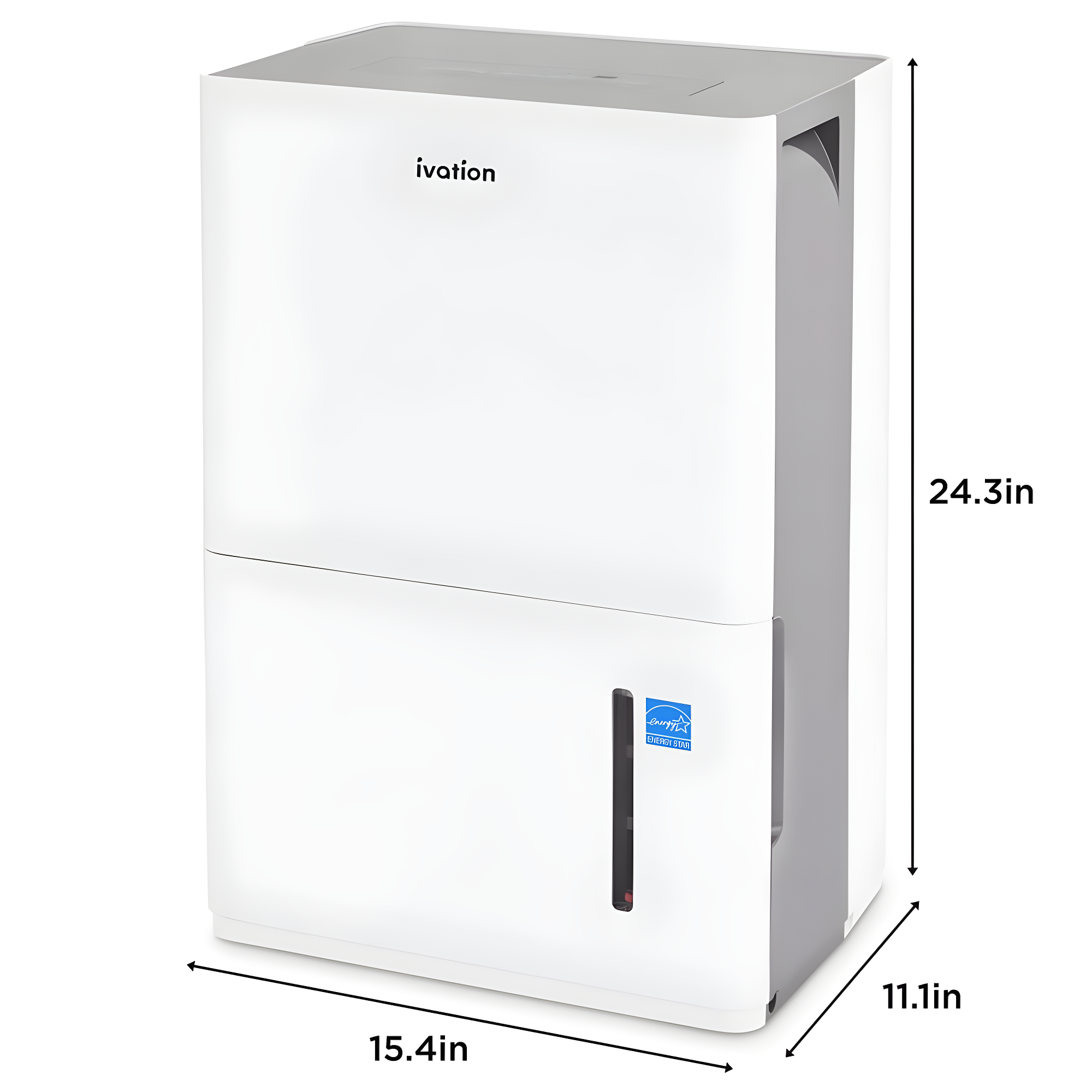Ivation Ivation 50 Pints Tower Dehumidifier for Rooms up to 4500 Cubic Feet