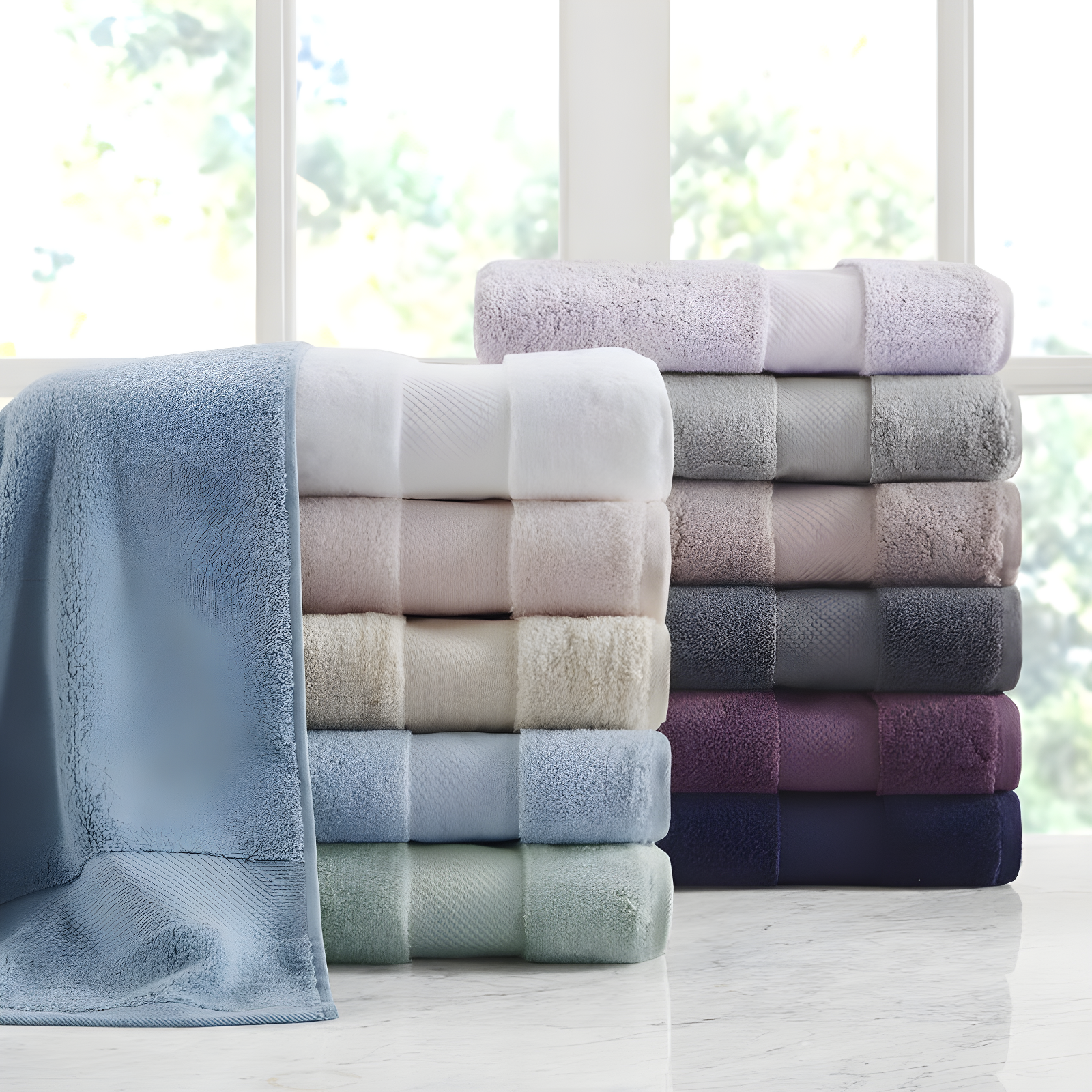 Turkish 100% Cotton Oversized Towel Set