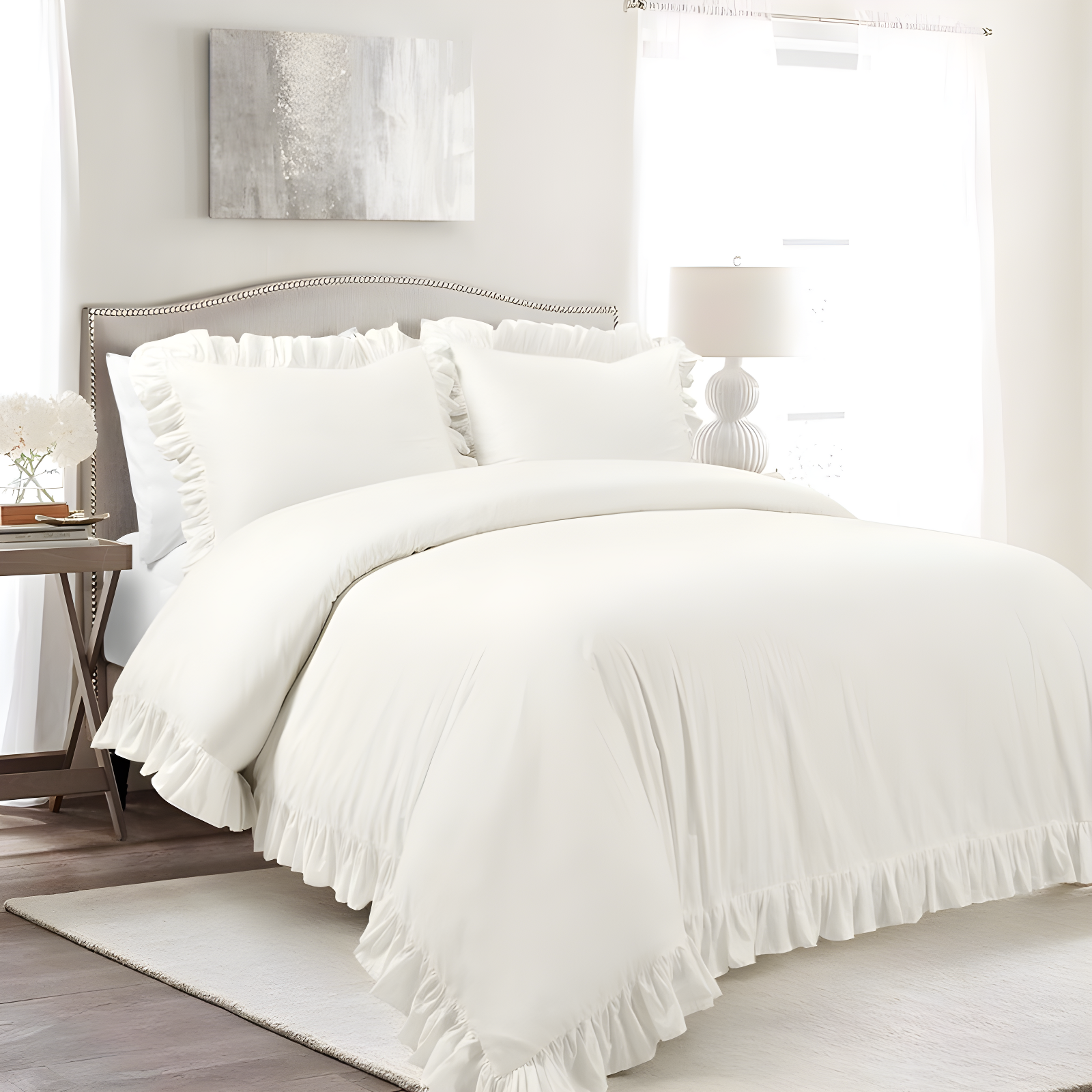 Lush Decor Cotton Duvet Cover Set