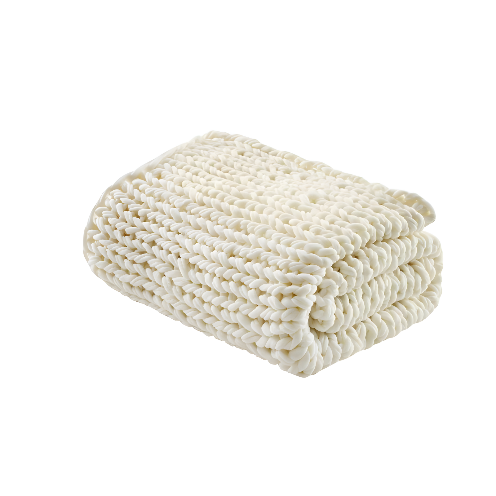 Kelly Clarkson Home Madison Hand Made Chunky Double Knit Throw Blanket