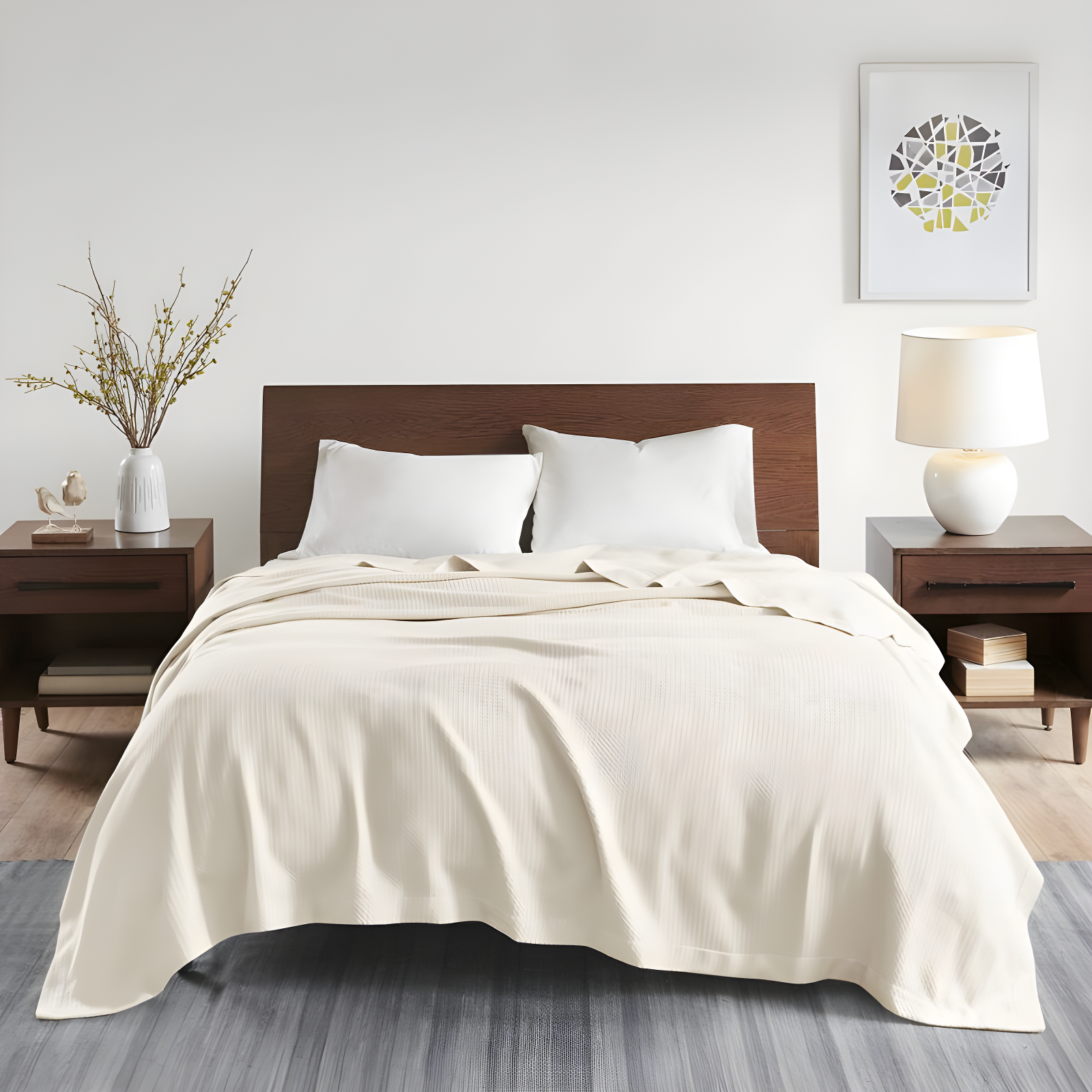100% Certified Cotton Blanket