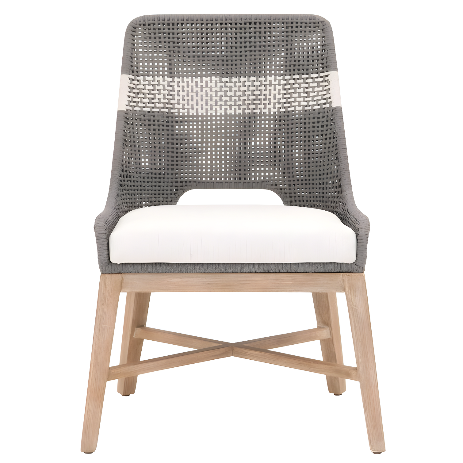 Kinnda Indoor / Outdoor Dining Chair (Set of 2) - Dark Gray