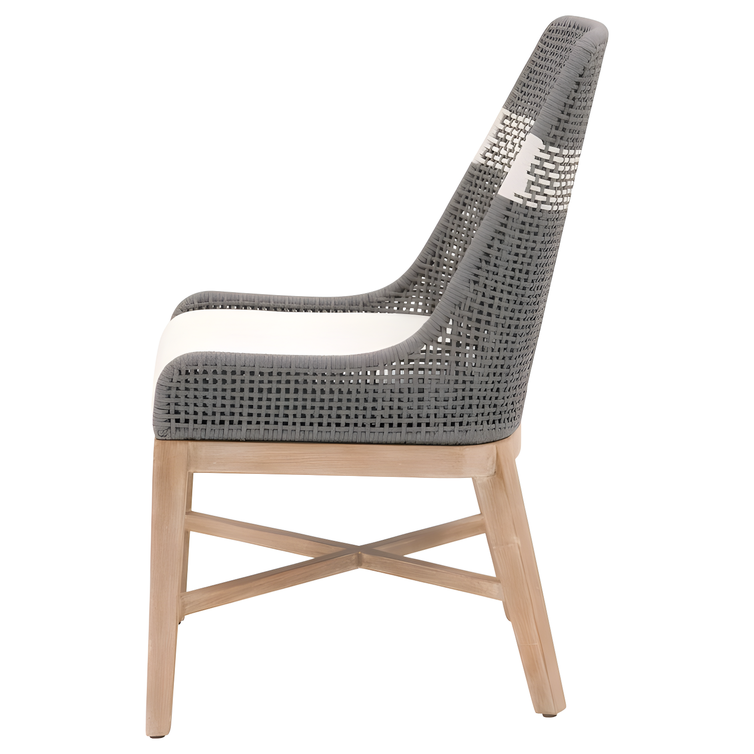 Kinnda Indoor / Outdoor Dining Chair (Set of 2) - Dark Gray