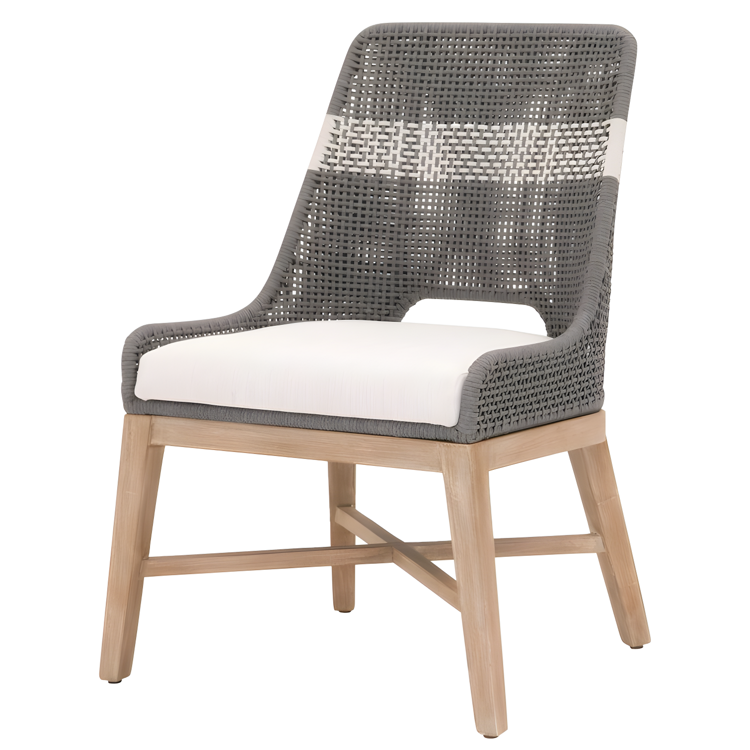 Kinnda Indoor / Outdoor Dining Chair (Set of 2) - Dark Gray