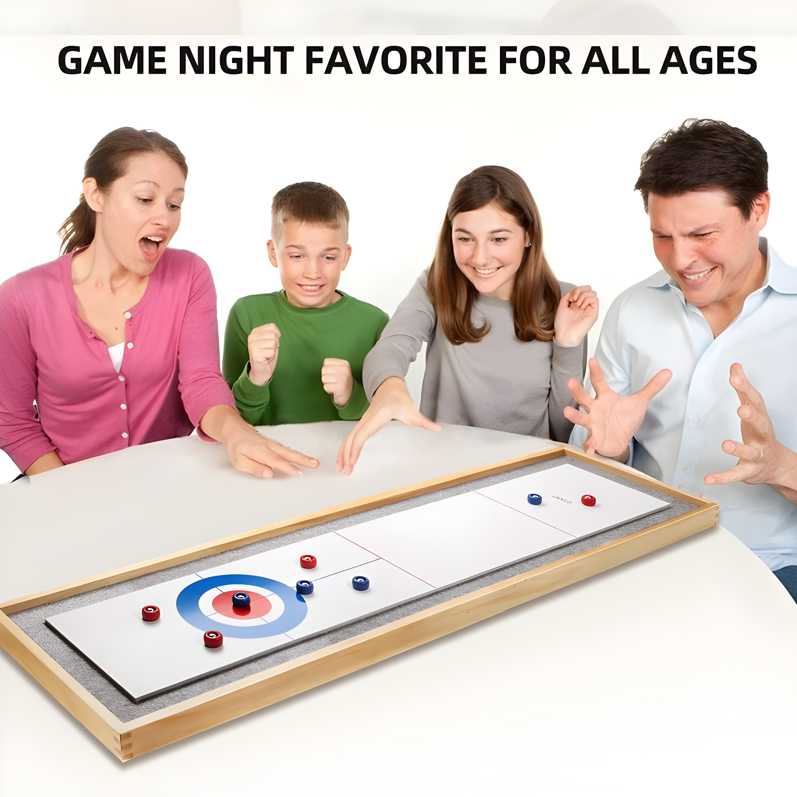 GSE Games & Sports Expert GSE Games & Sports Expert 2 Player Wood Shuffleboard