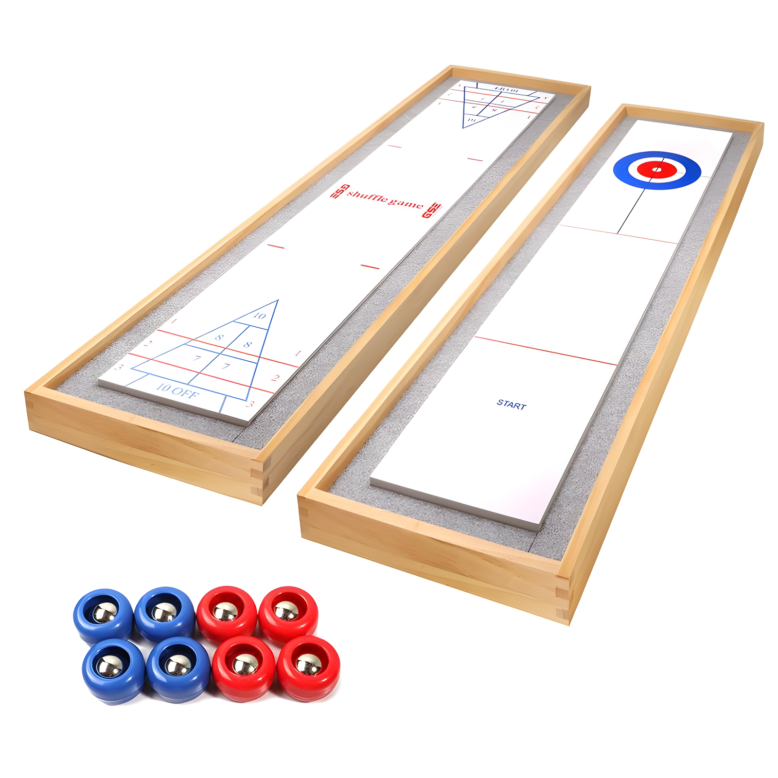 GSE Games & Sports Expert GSE Games & Sports Expert 2 Player Wood Shuffleboard